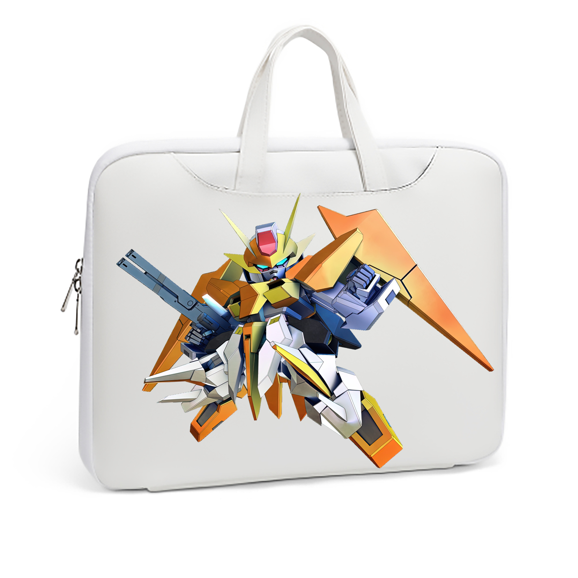 （画像用） 機動戦士ガンダム Mobile Suit Gundam レザーラップトップバッグ　ノートパソコンケース