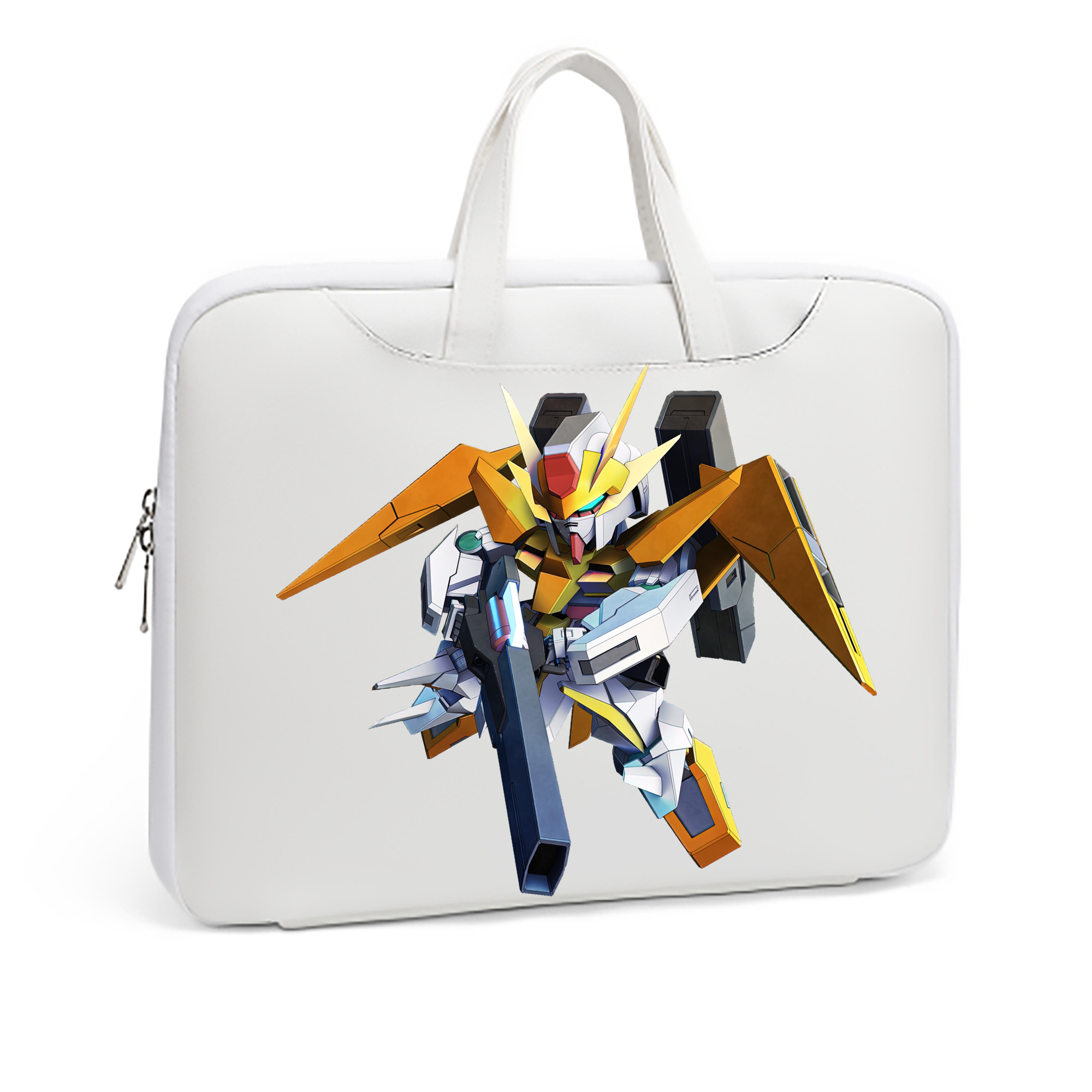 （画像用） 機動戦士ガンダム Mobile Suit Gundam レザーラップトップバッグ　ノートパソコンケース