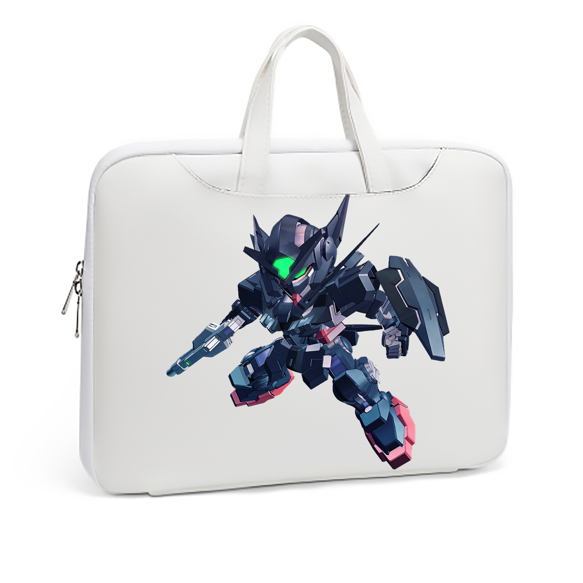 （画像用） 機動戦士ガンダム Mobile Suit Gundam レザーラップトップバッグ　ノートパソコンケース