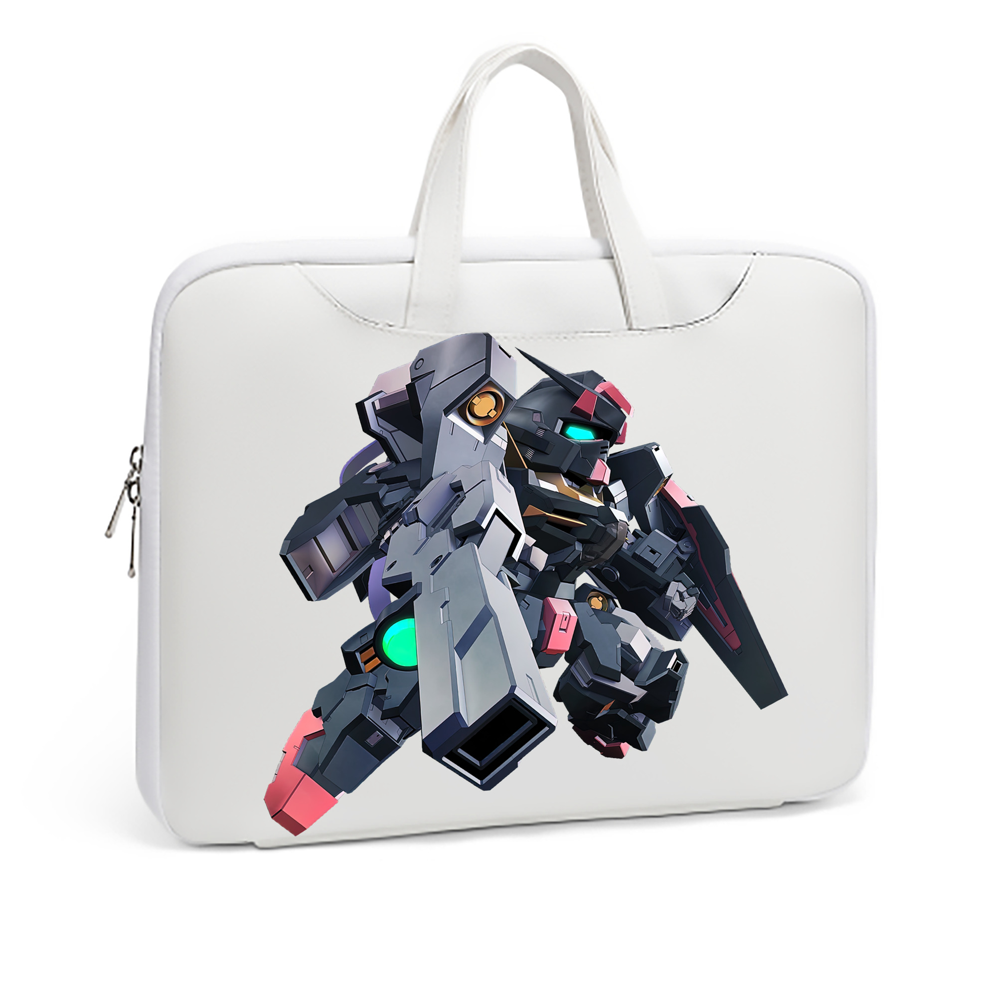 （画像用） 機動戦士ガンダム Mobile Suit Gundam レザーラップトップバッグ　ノートパソコンケース