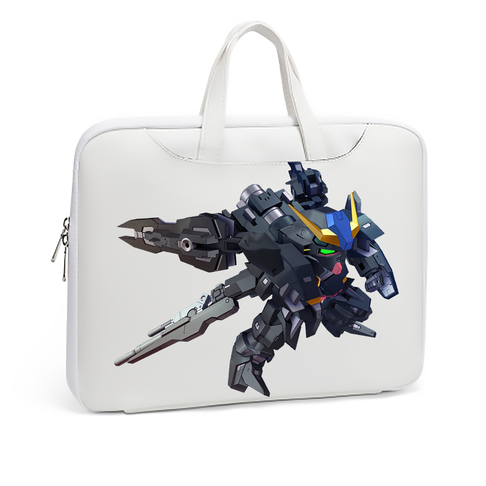 （画像用） 機動戦士ガンダム Mobile Suit Gundam レザーラップトップバッグ　ノートパソコンケース