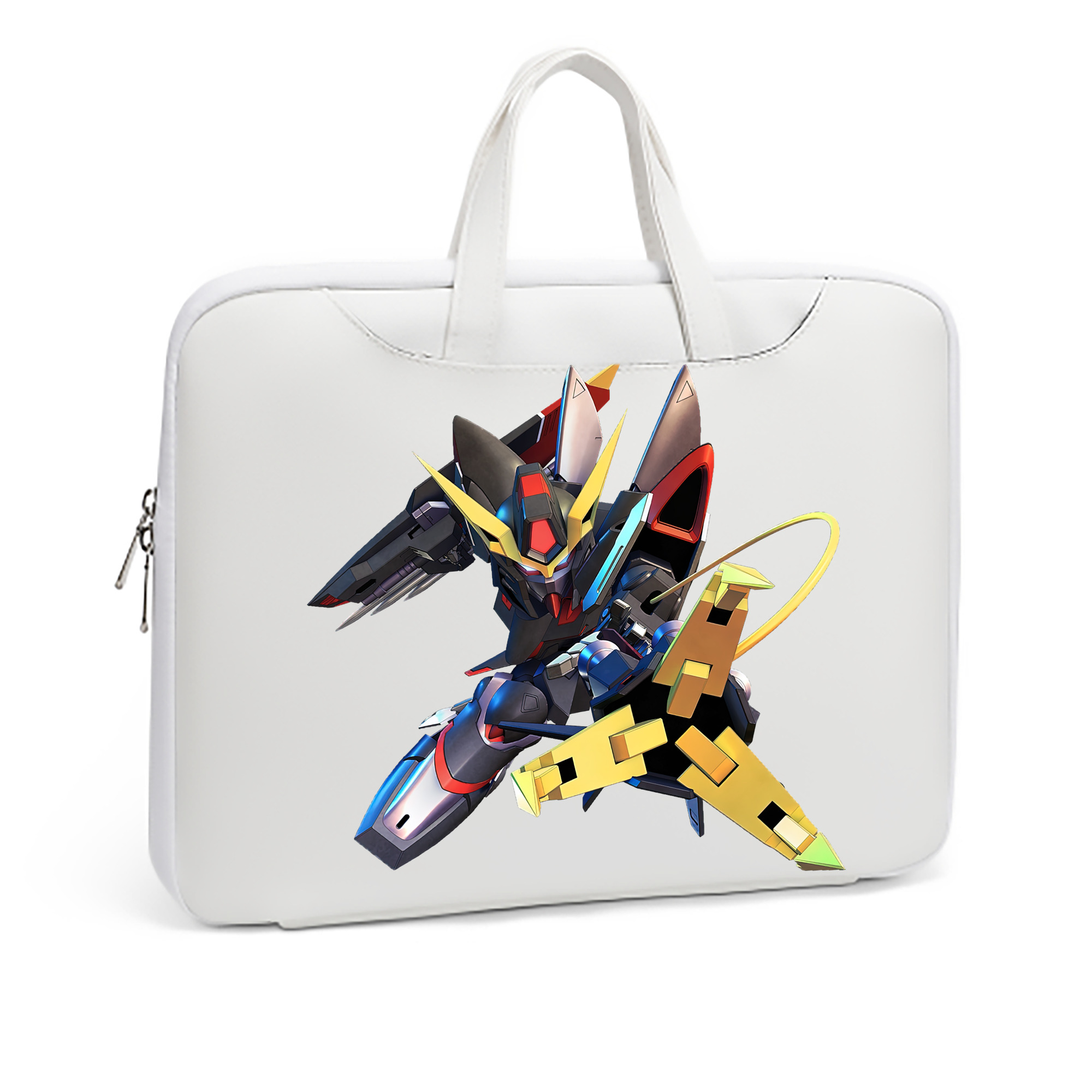 （画像用） 機動戦士ガンダム Mobile Suit Gundam レザーラップトップバッグ　ノートパソコンケース