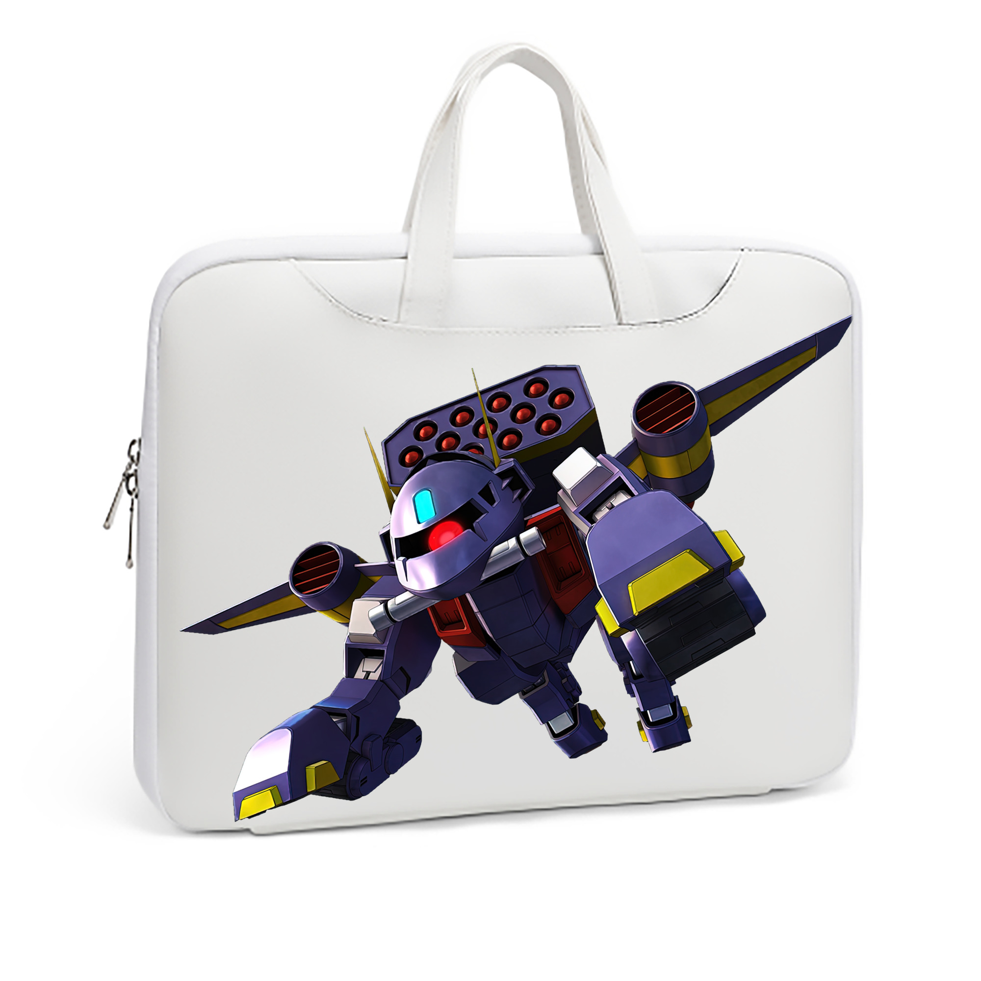 （画像用） 機動戦士ガンダム Mobile Suit Gundam レザーラップトップバッグ　ノートパソコンケース
