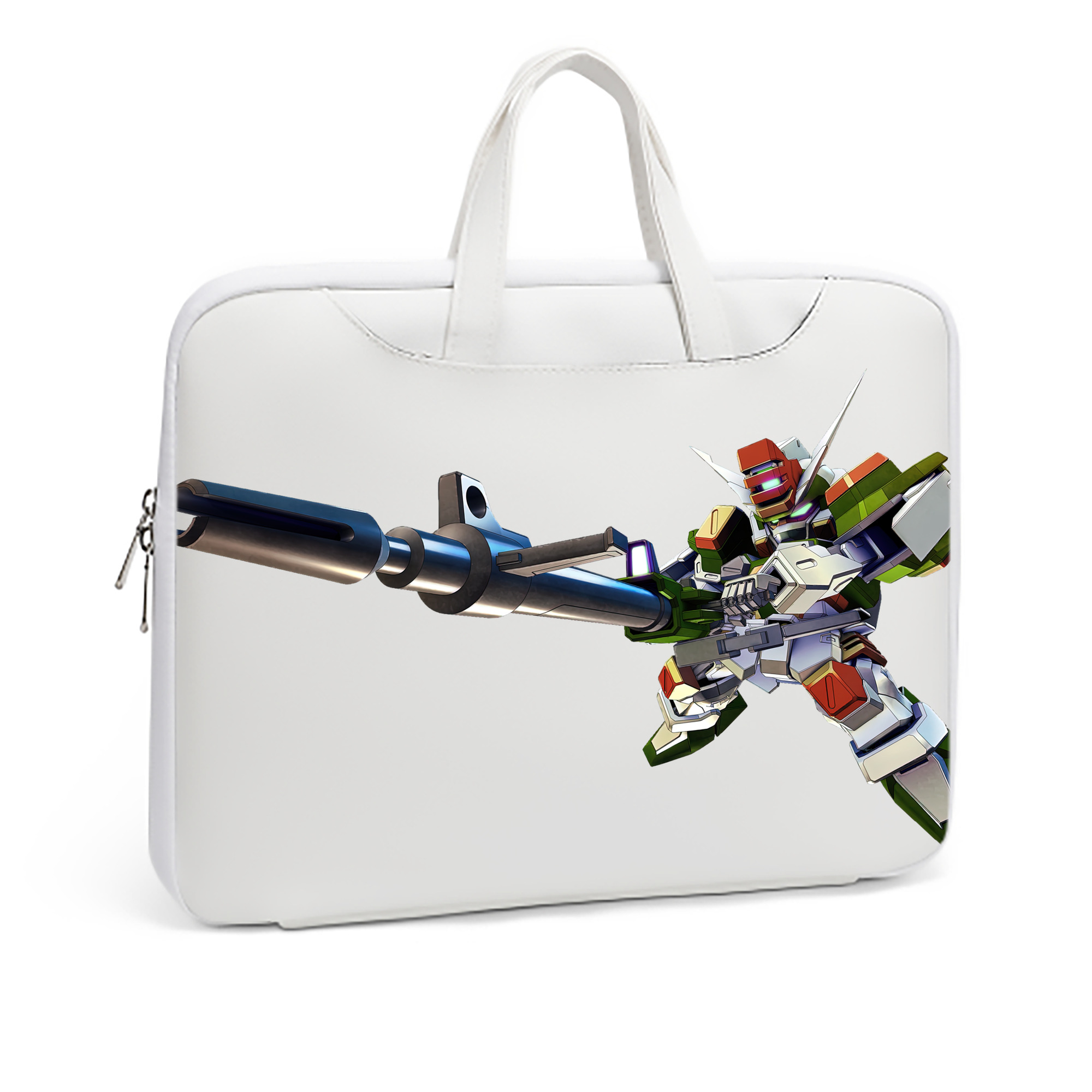 （画像用） 機動戦士ガンダム Mobile Suit Gundam レザーラップトップバッグ　ノートパソコンケース