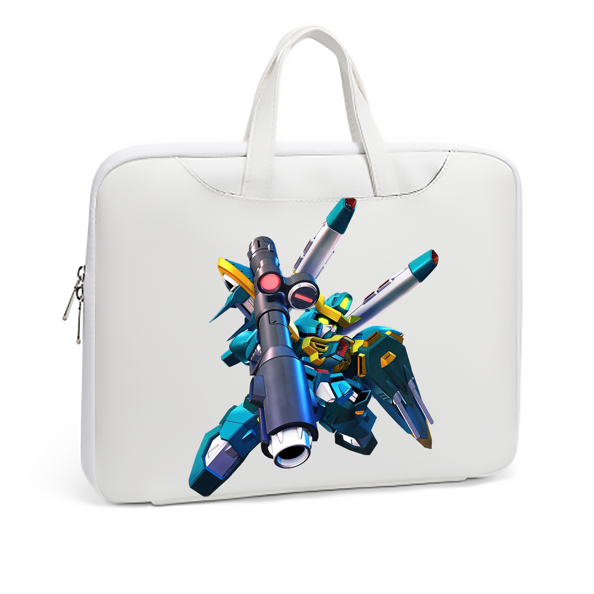（画像用） 機動戦士ガンダム Mobile Suit Gundam レザーラップトップバッグ　ノートパソコンケース