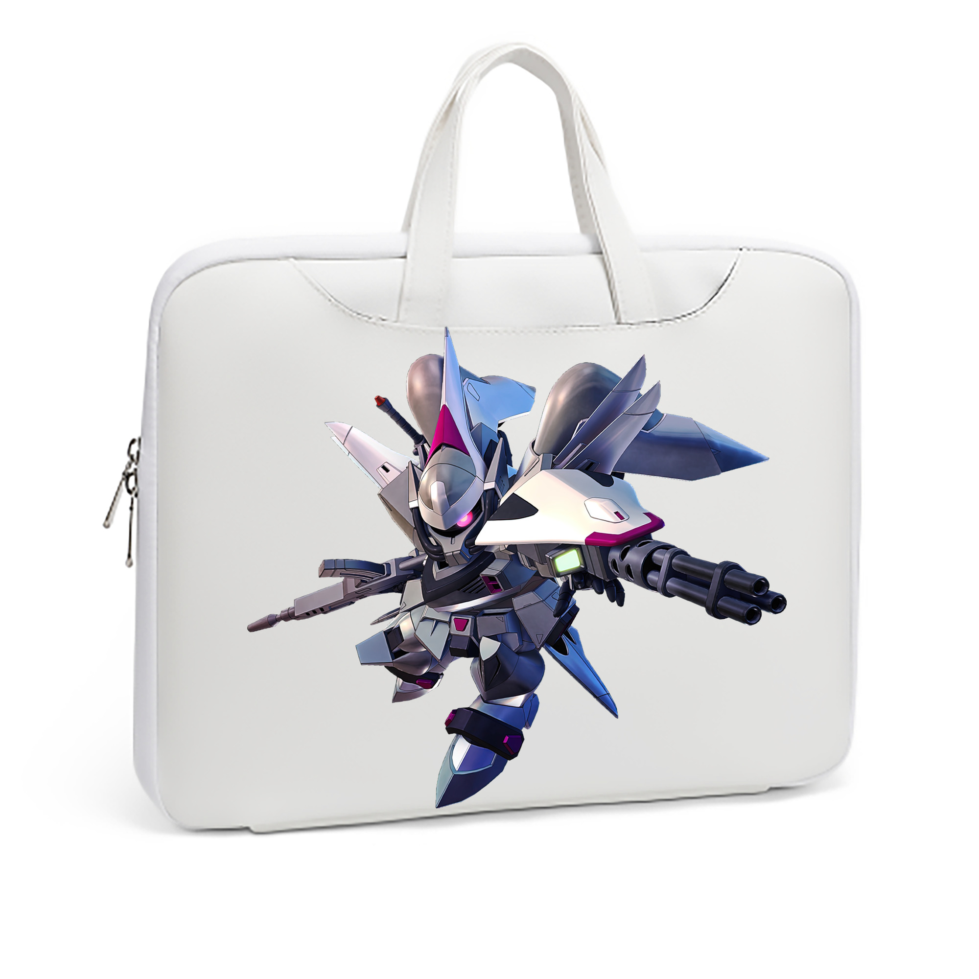 （画像用） 機動戦士ガンダム Mobile Suit Gundam レザーラップトップバッグ　ノートパソコンケース