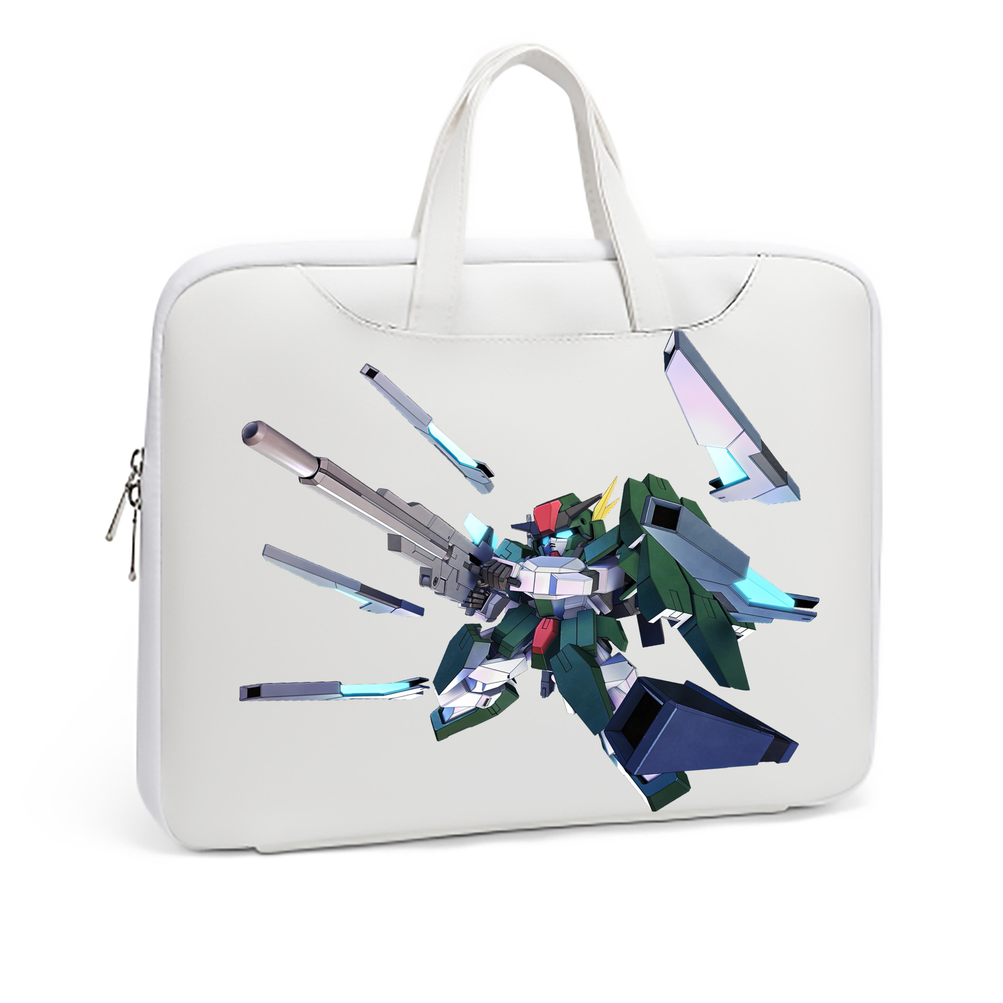 （画像用） 機動戦士ガンダム Mobile Suit Gundam レザーラップトップバッグ　ノートパソコンケース