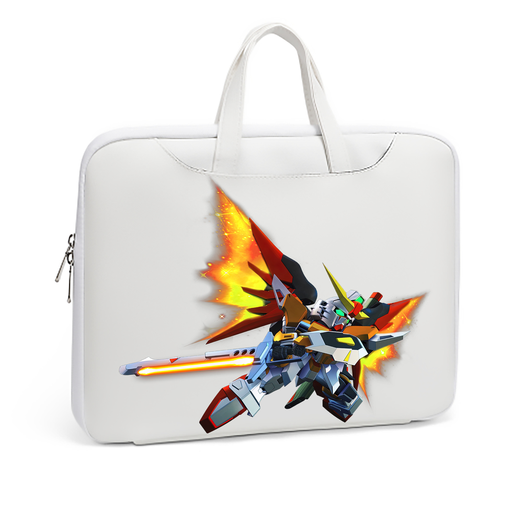 （画像用） 機動戦士ガンダム Mobile Suit Gundam レザーラップトップバッグ　ノートパソコンケース