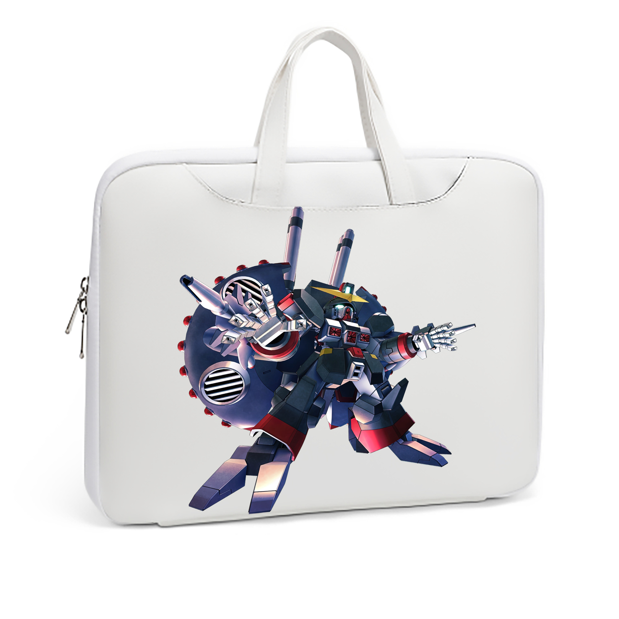 （画像用） 機動戦士ガンダム Mobile Suit Gundam レザーラップトップバッグ　ノートパソコンケース