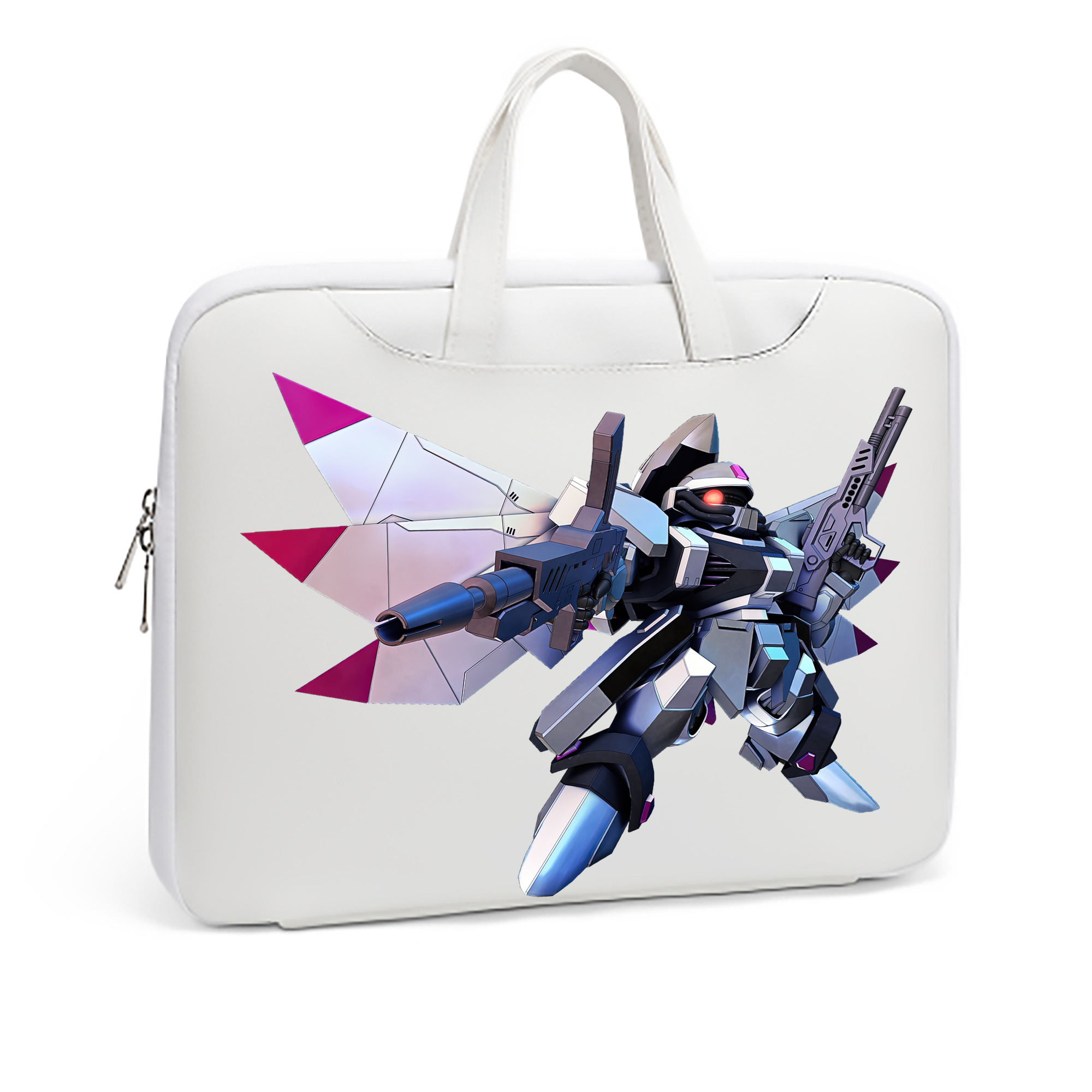 （画像用） 機動戦士ガンダム Mobile Suit Gundam レザーラップトップバッグ　ノートパソコンケース