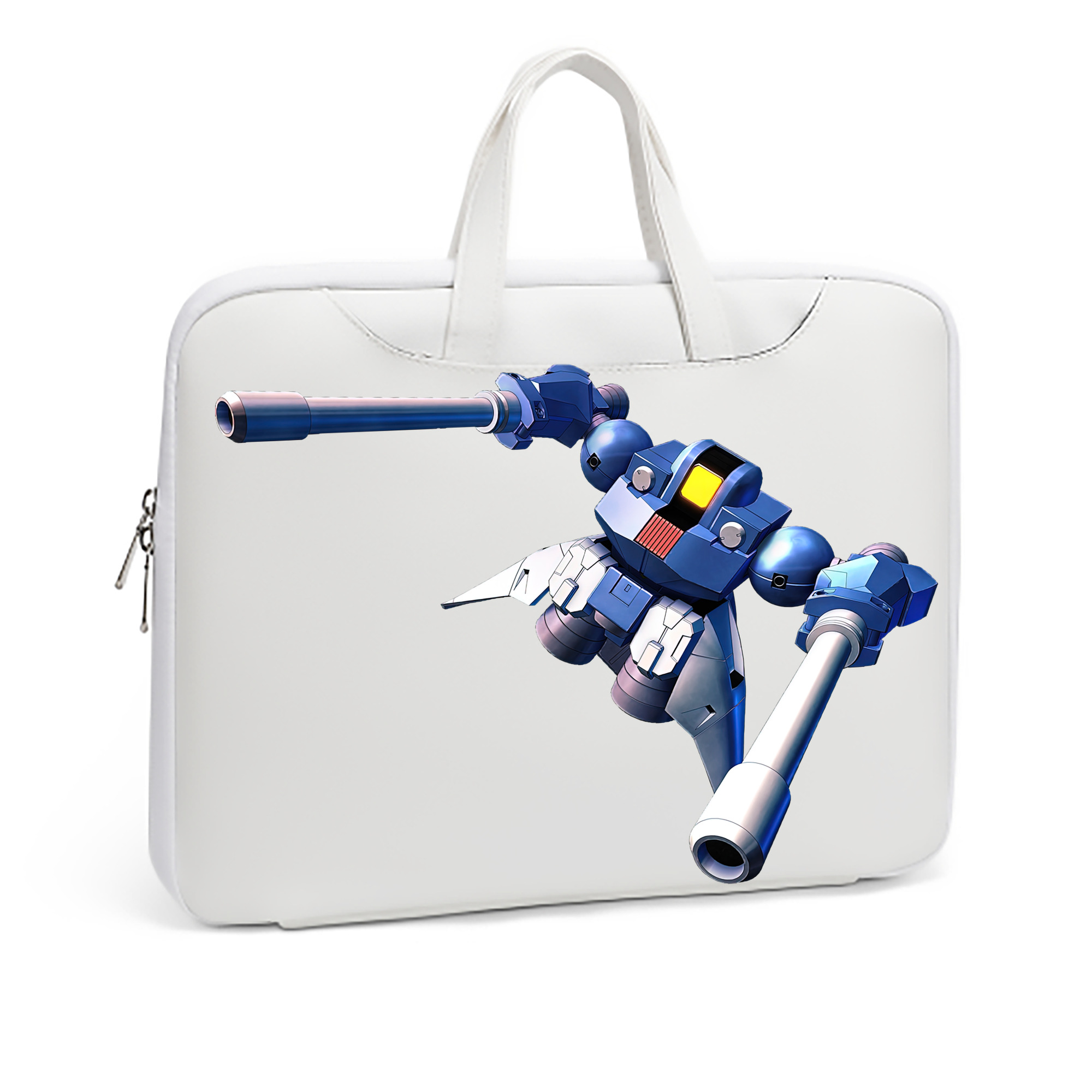 （画像用） 機動戦士ガンダム Mobile Suit Gundam レザーラップトップバッグ　ノートパソコンケース