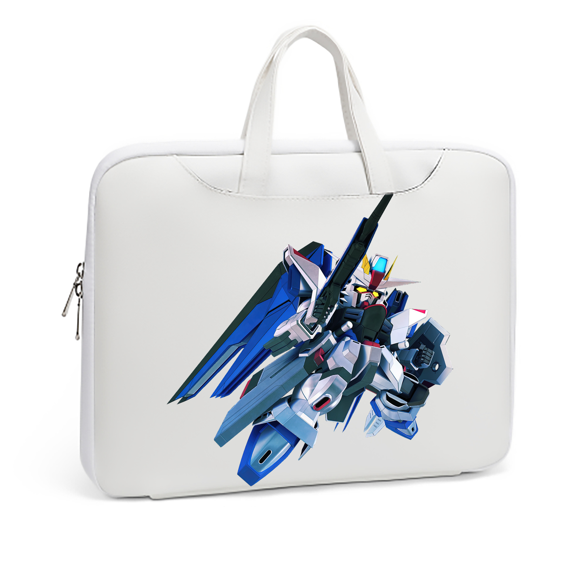 （画像用） 機動戦士ガンダム Mobile Suit Gundam レザーラップトップバッグ　ノートパソコンケース