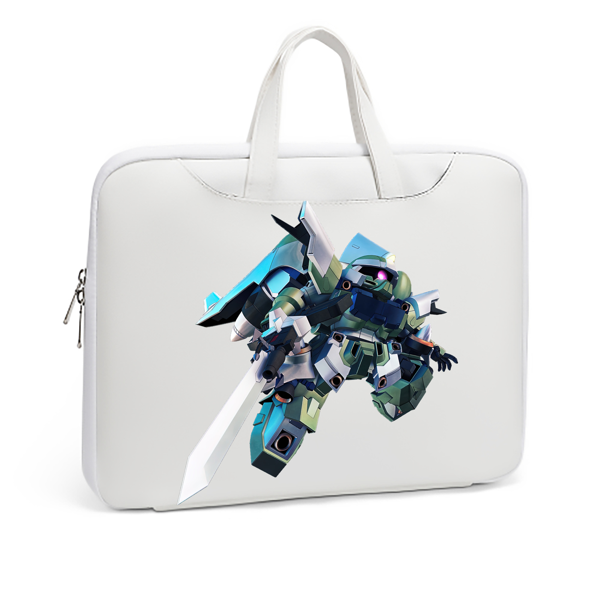 （画像用） 機動戦士ガンダム Mobile Suit Gundam レザーラップトップバッグ　ノートパソコンケース
