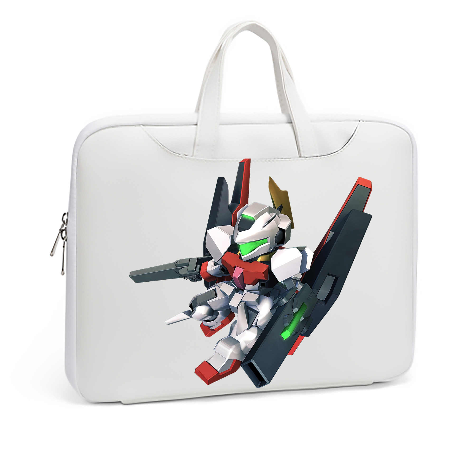 （画像用） 機動戦士ガンダム Mobile Suit Gundam レザーラップトップバッグ　ノートパソコンケース