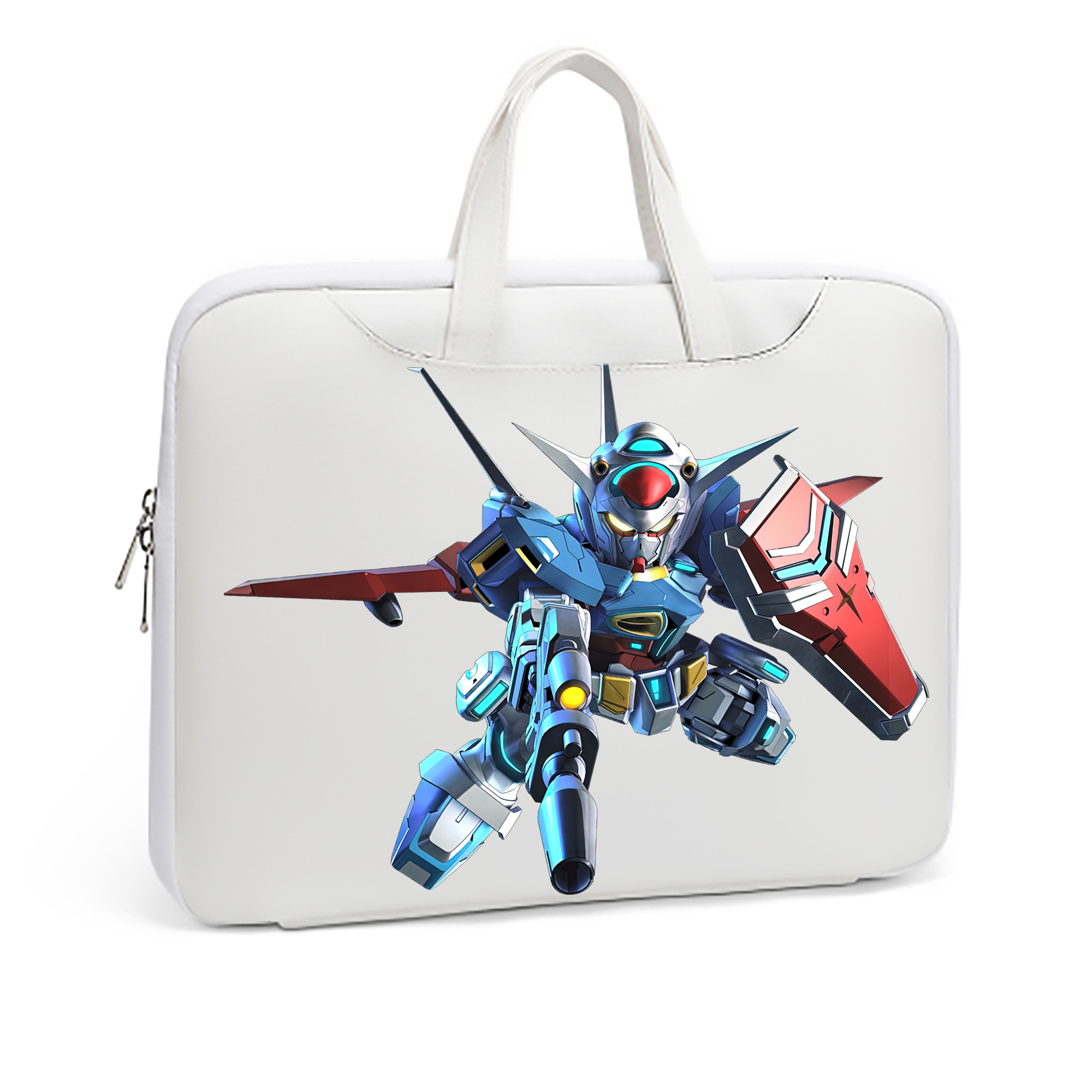 （画像用） 機動戦士ガンダム Mobile Suit Gundam レザーラップトップバッグ　ノートパソコンケース