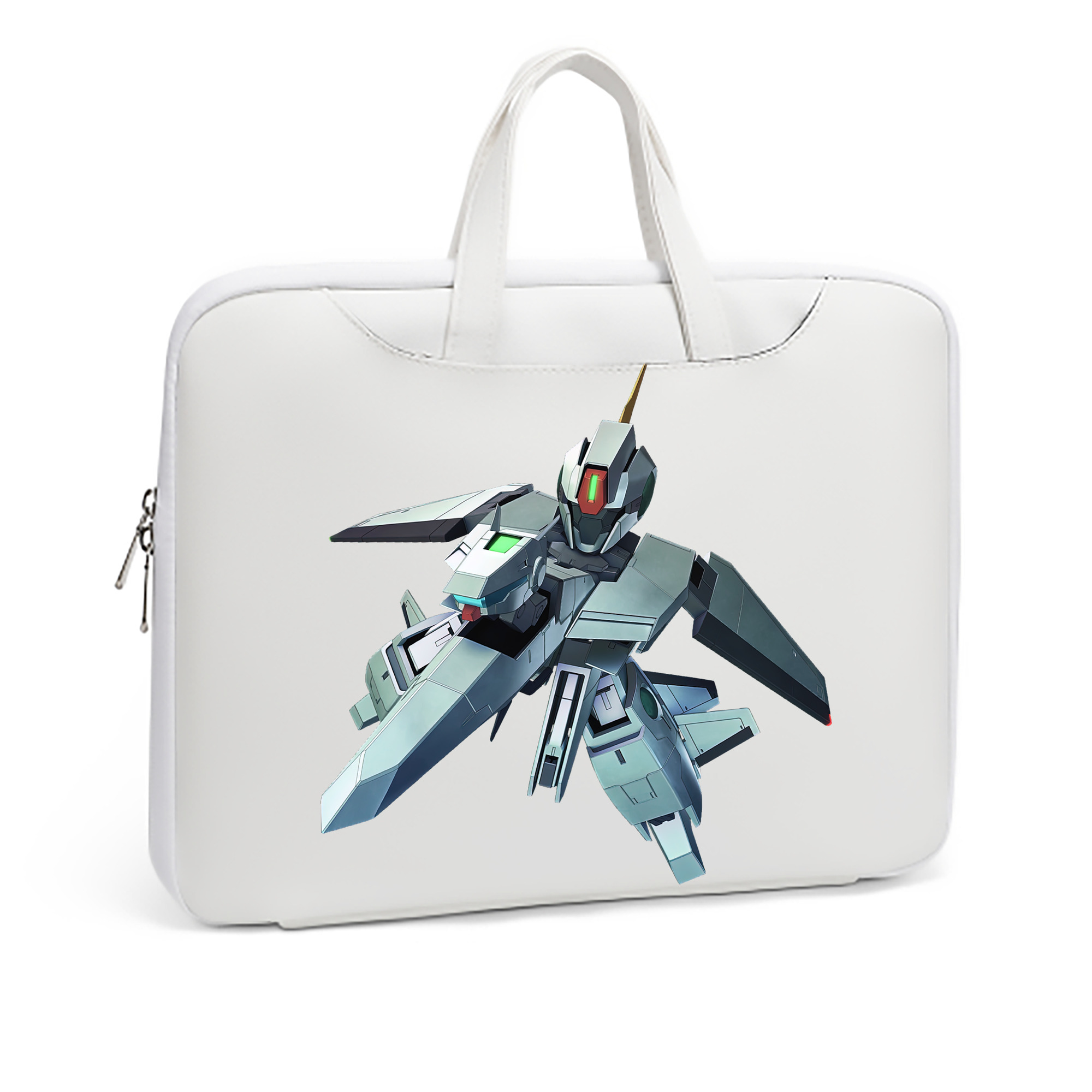 （画像用） 機動戦士ガンダム Mobile Suit Gundam レザーラップトップバッグ　ノートパソコンケース