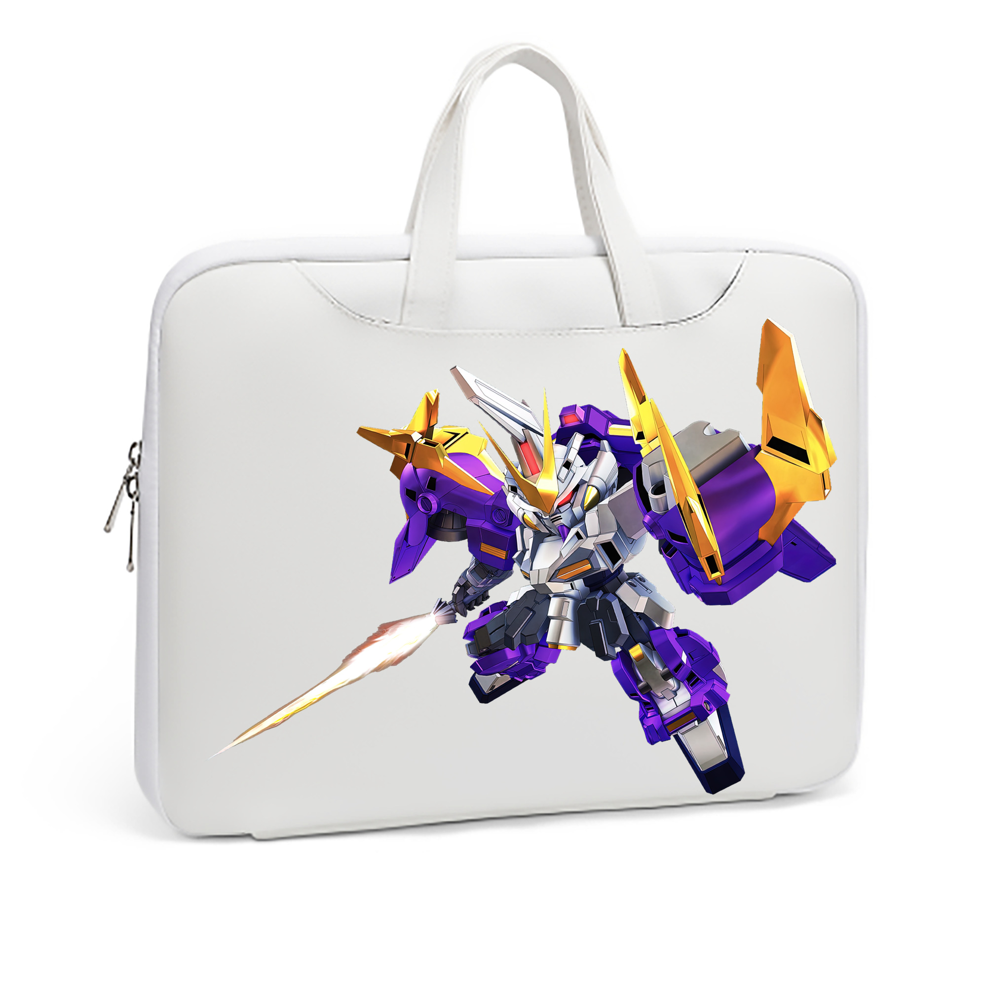 （画像用） 機動戦士ガンダム Mobile Suit Gundam レザーラップトップバッグ　ノートパソコンケース