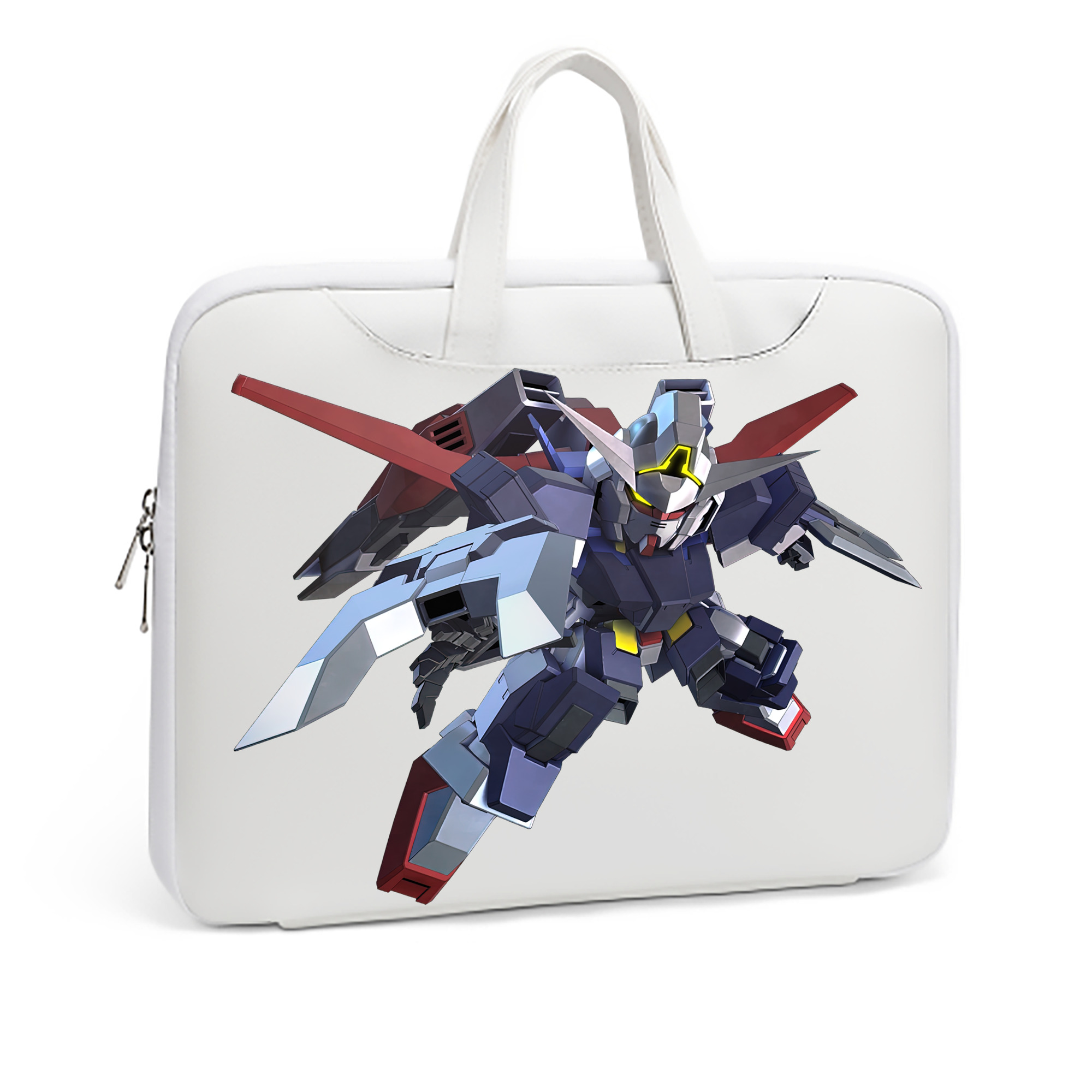 （画像用） 機動戦士ガンダム Mobile Suit Gundam レザーラップトップバッグ　ノートパソコンケース