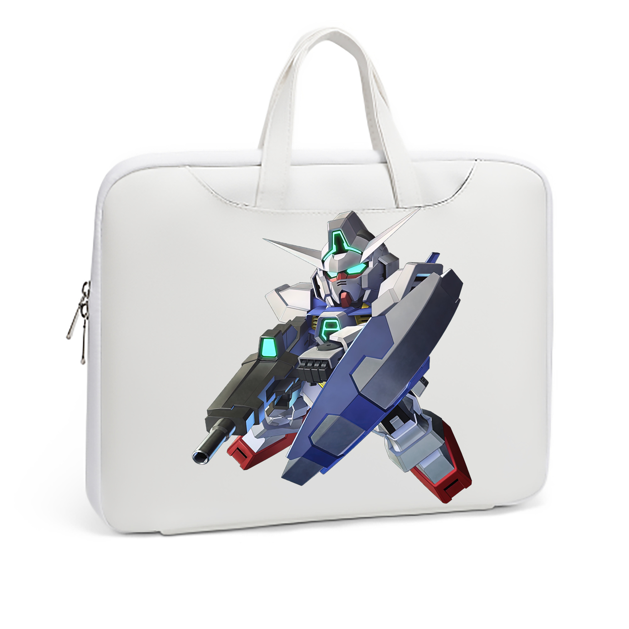 （画像用） 機動戦士ガンダム Mobile Suit Gundam レザーラップトップバッグ　ノートパソコンケース
