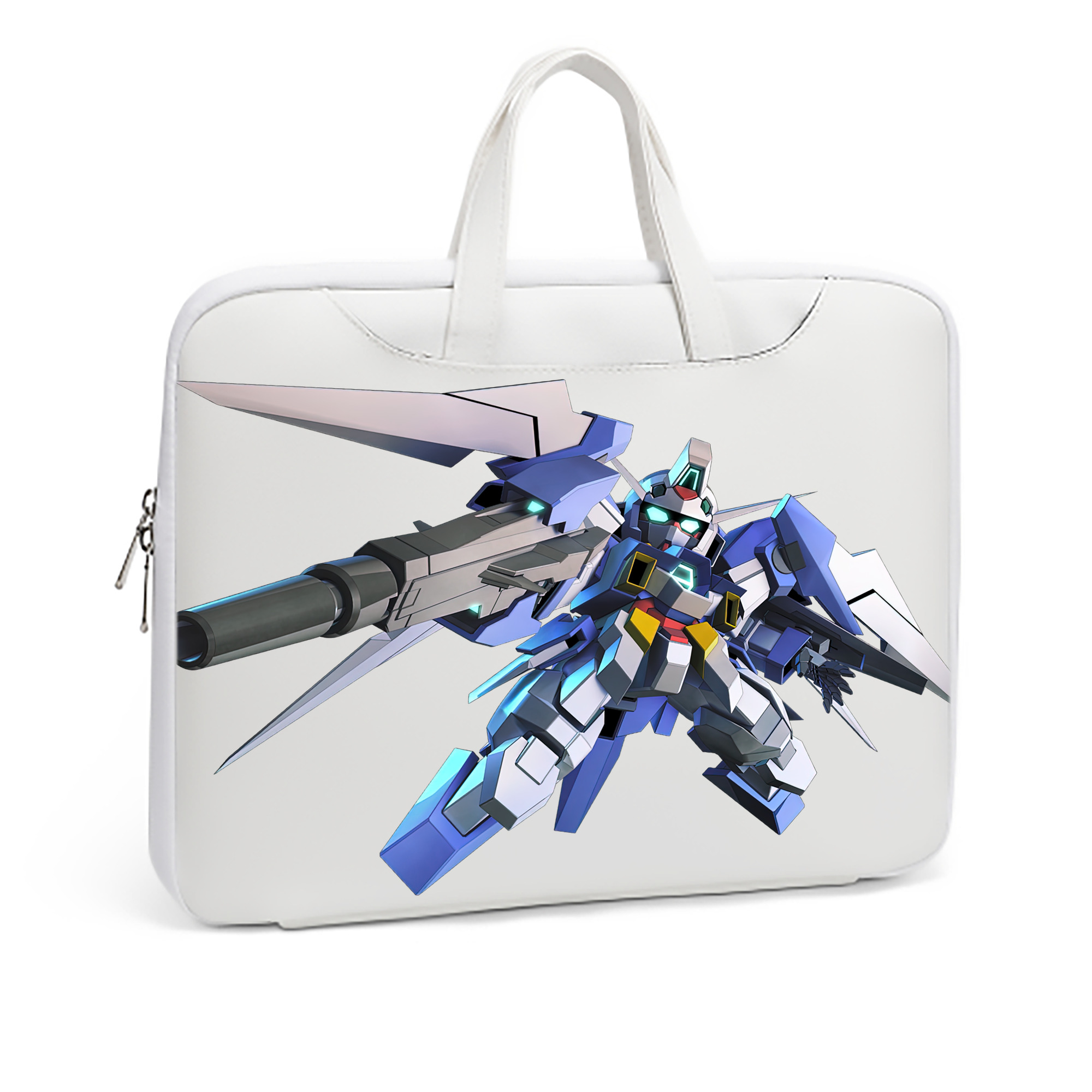 （画像用） 機動戦士ガンダム Mobile Suit Gundam レザーラップトップバッグ　ノートパソコンケース