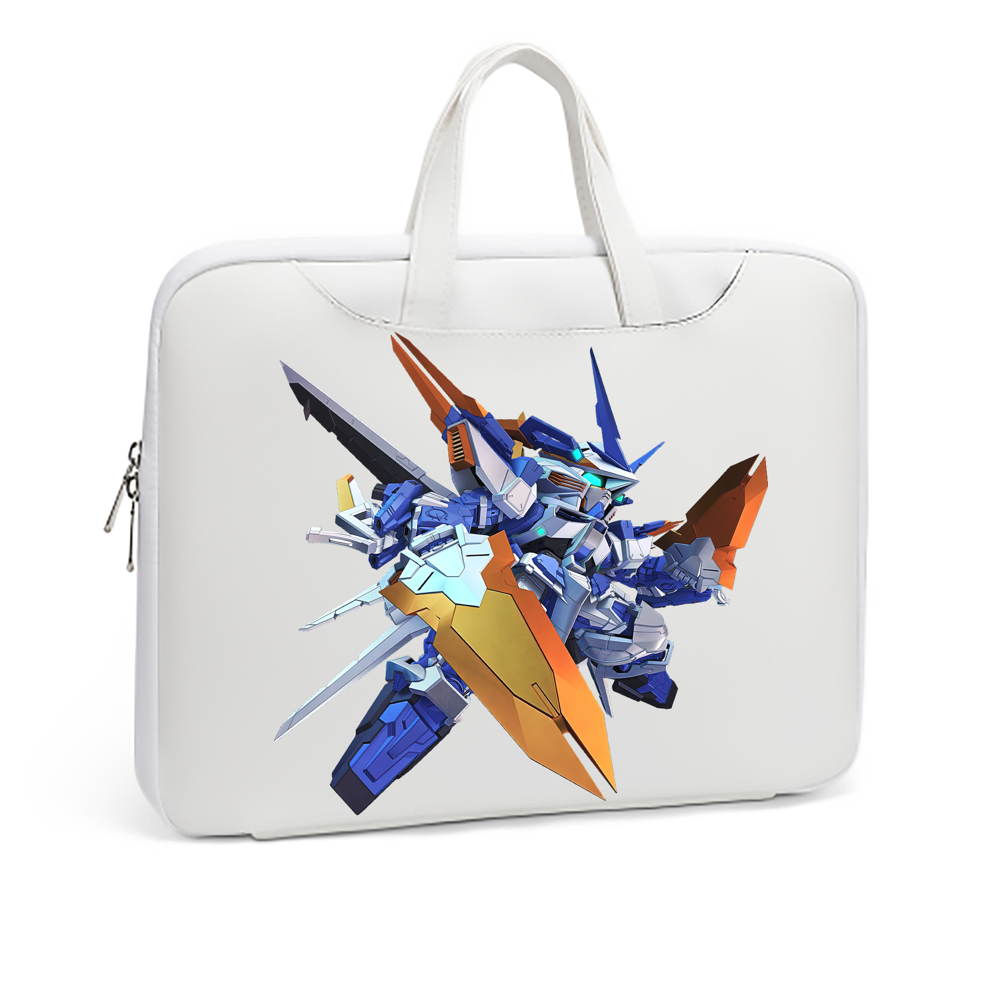 （画像用） 機動戦士ガンダム Mobile Suit Gundam レザーラップトップバッグ　ノートパソコンケース