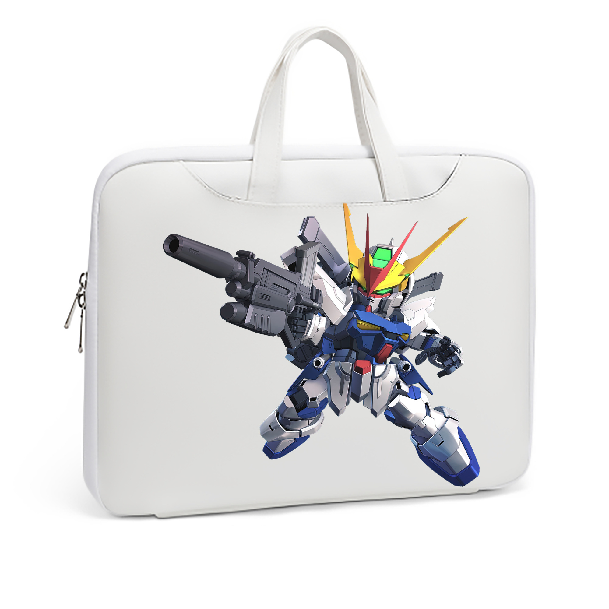 （画像用） 機動戦士ガンダム Mobile Suit Gundam レザーラップトップバッグ　ノートパソコンケース