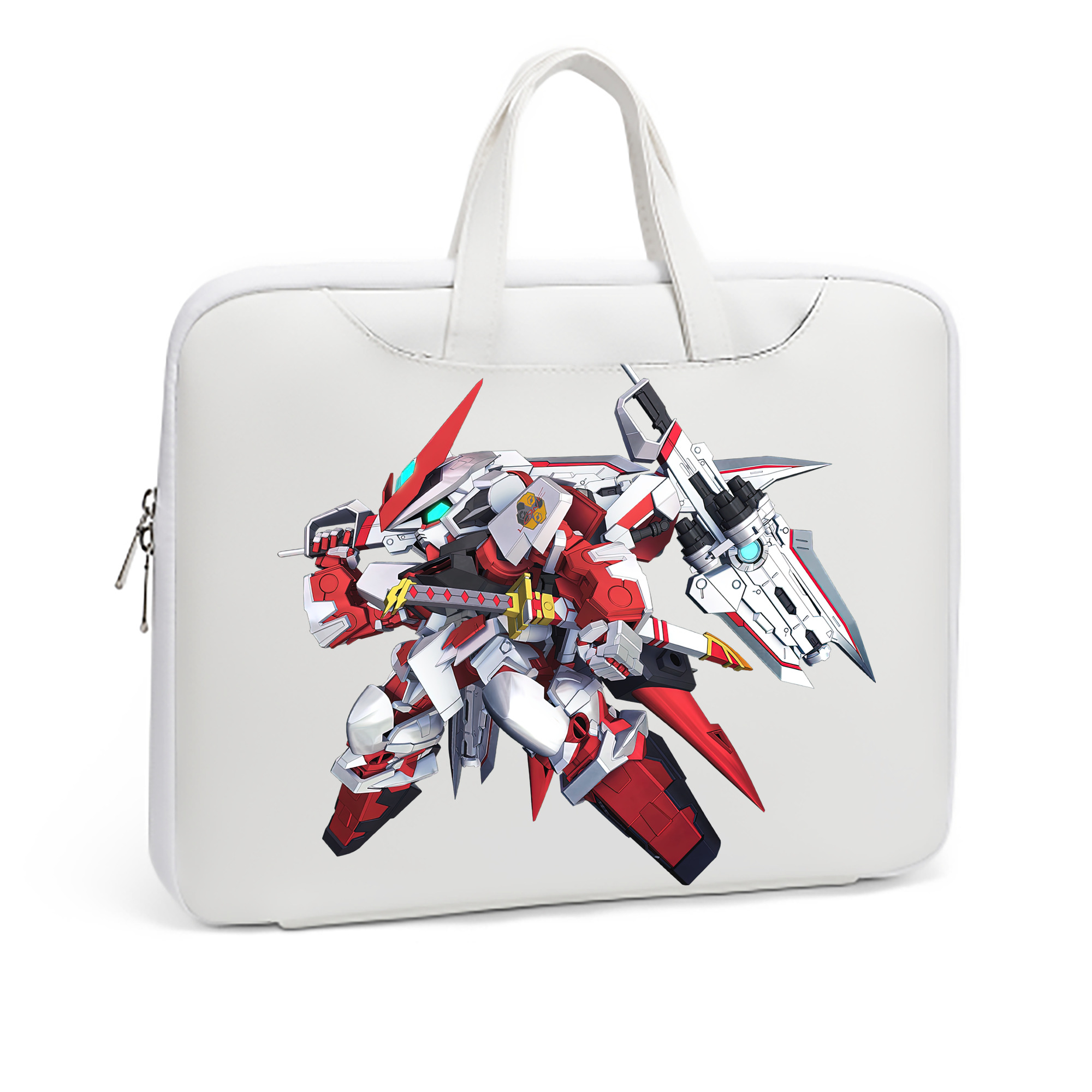（画像用） 機動戦士ガンダム Mobile Suit Gundam レザーラップトップバッグ　ノートパソコンケース