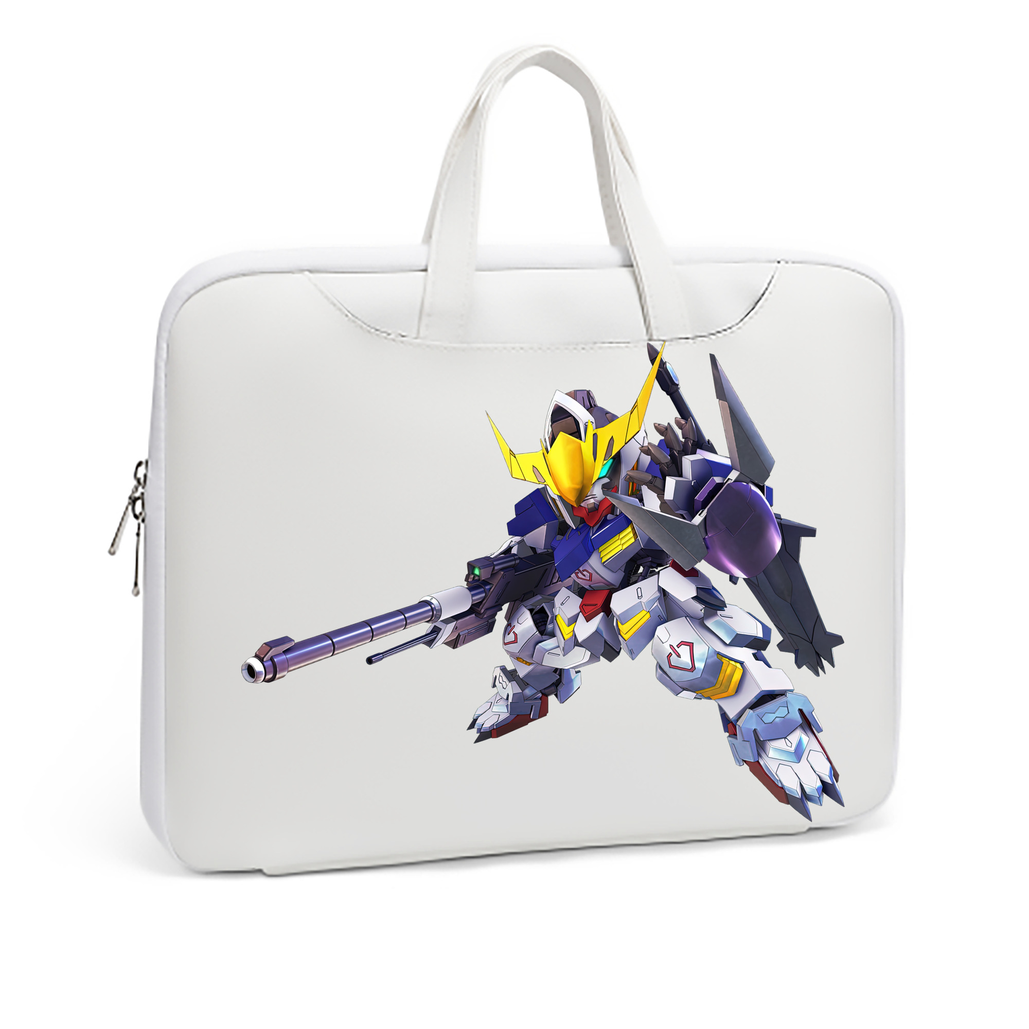 （画像用） 機動戦士ガンダム Mobile Suit Gundam レザーラップトップバッグ　ノートパソコンケース
