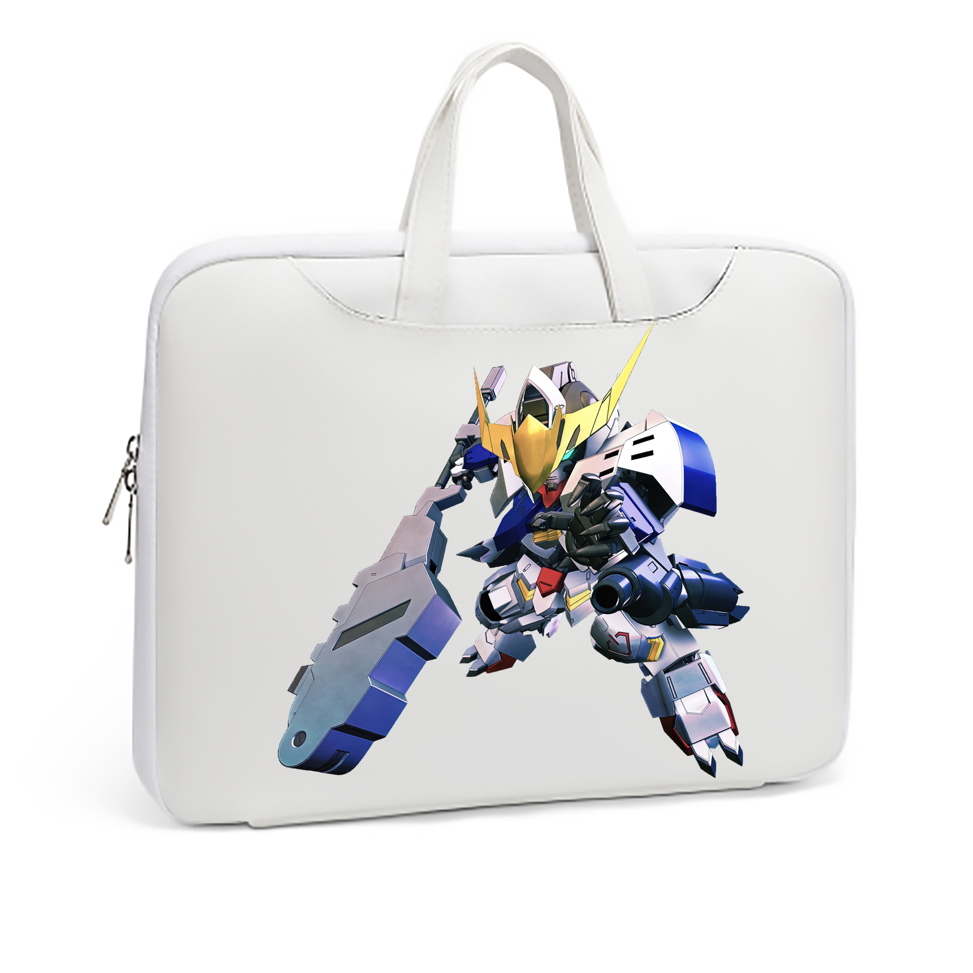 （画像用） 機動戦士ガンダム Mobile Suit Gundam レザーラップトップバッグ　ノートパソコンケース