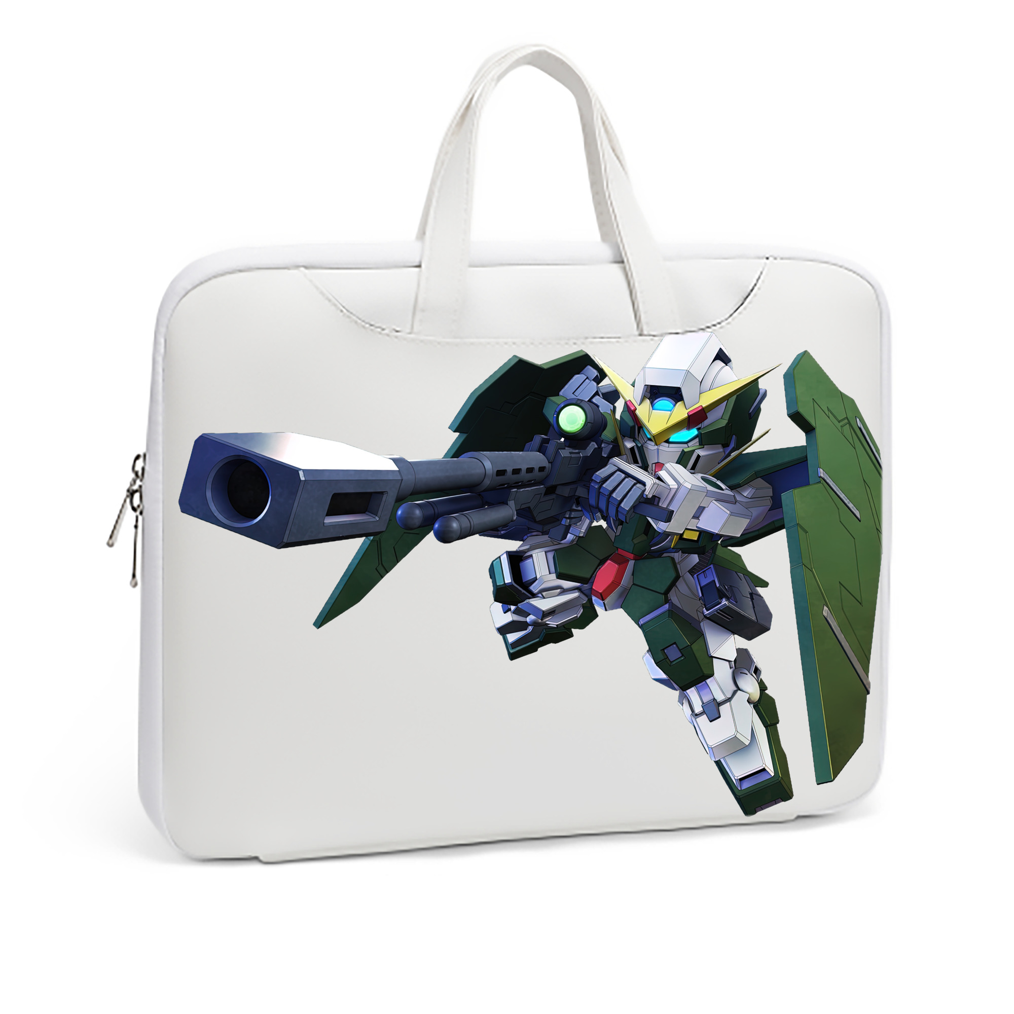 （画像用） 機動戦士ガンダム Mobile Suit Gundam レザーラップトップバッグ　ノートパソコンケース