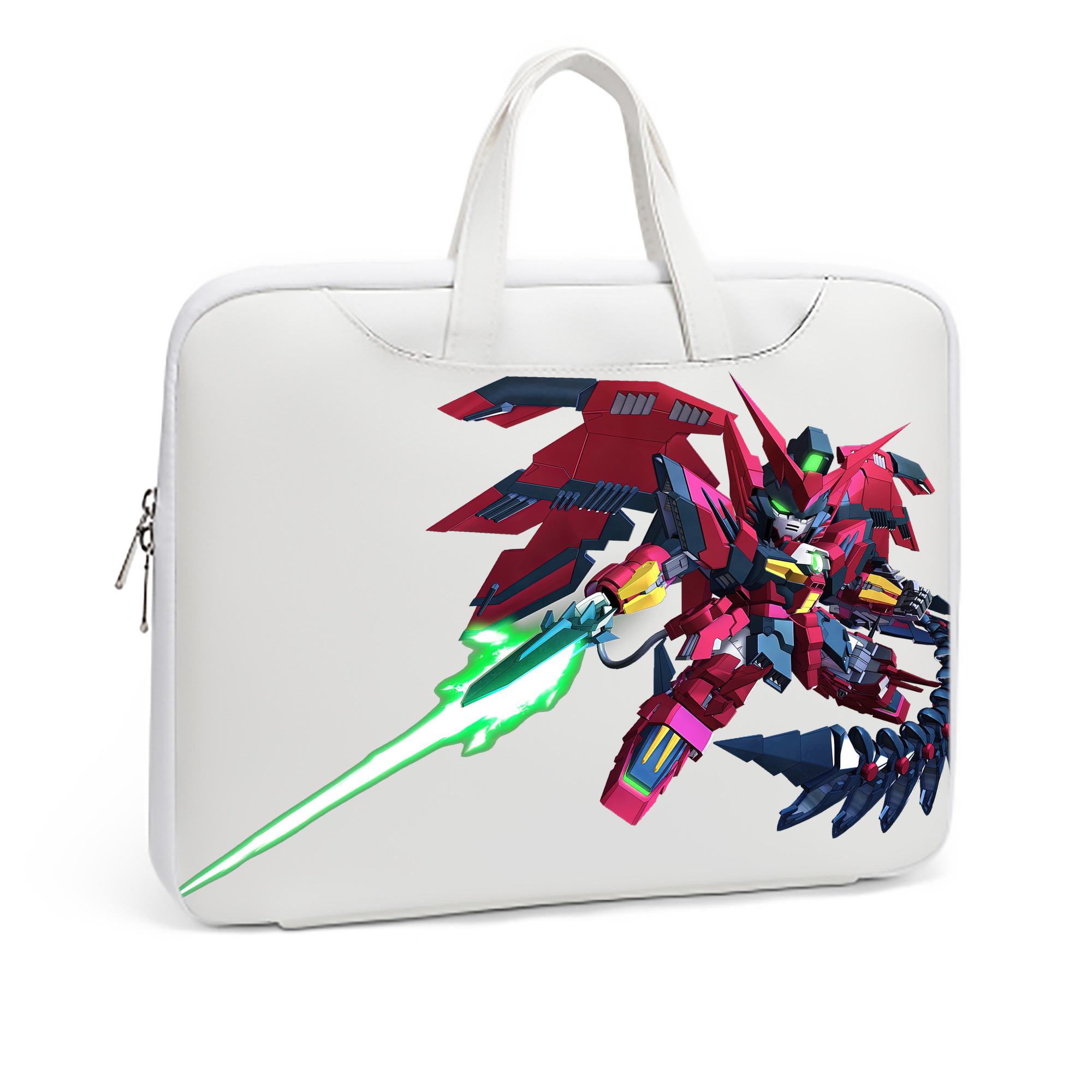 （画像用） 機動戦士ガンダム Mobile Suit Gundam レザーラップトップバッグ　ノートパソコンケース
