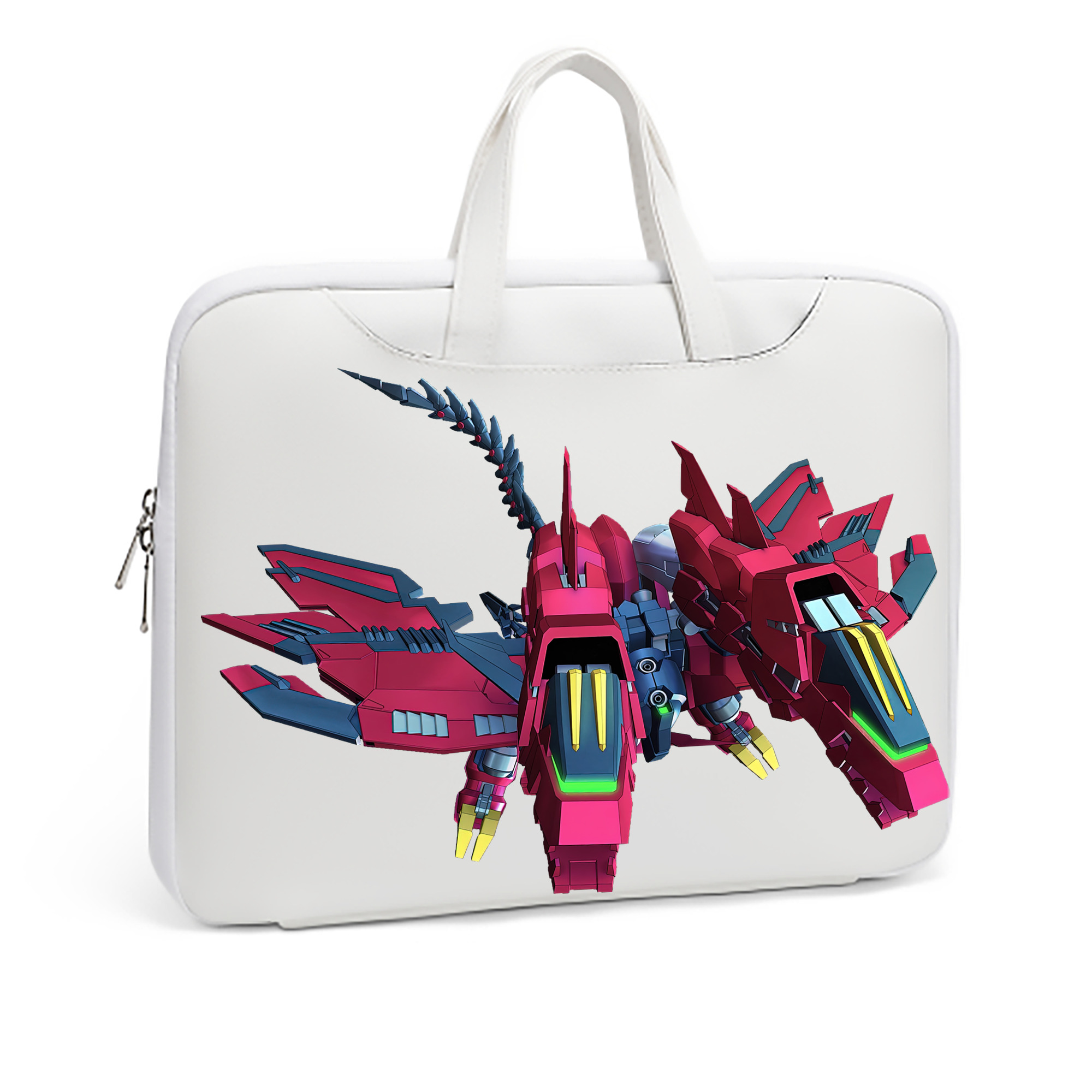 （画像用） 機動戦士ガンダム Mobile Suit Gundam レザーラップトップバッグ　ノートパソコンケース