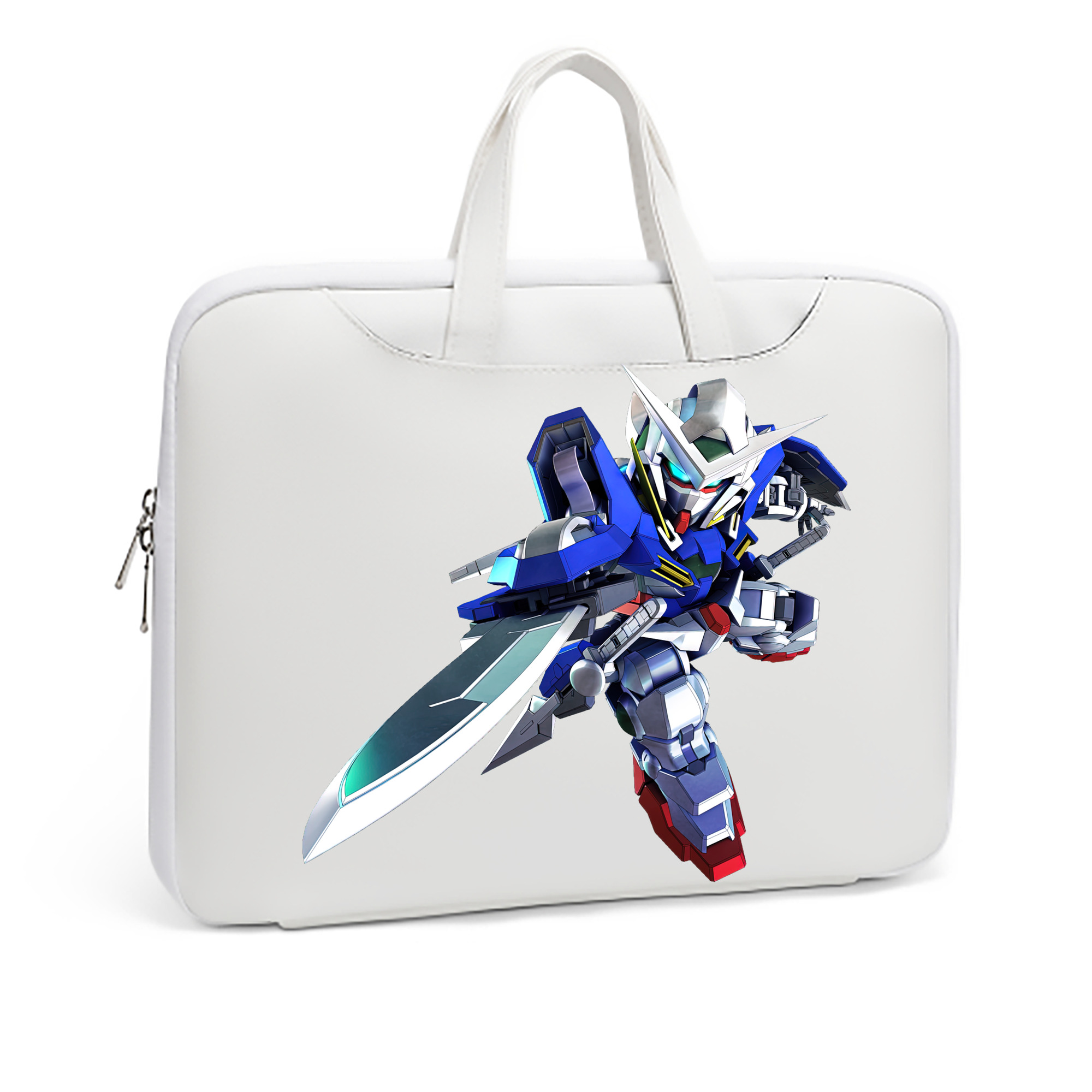 （画像用） 機動戦士ガンダム Mobile Suit Gundam レザーラップトップバッグ　ノートパソコンケース