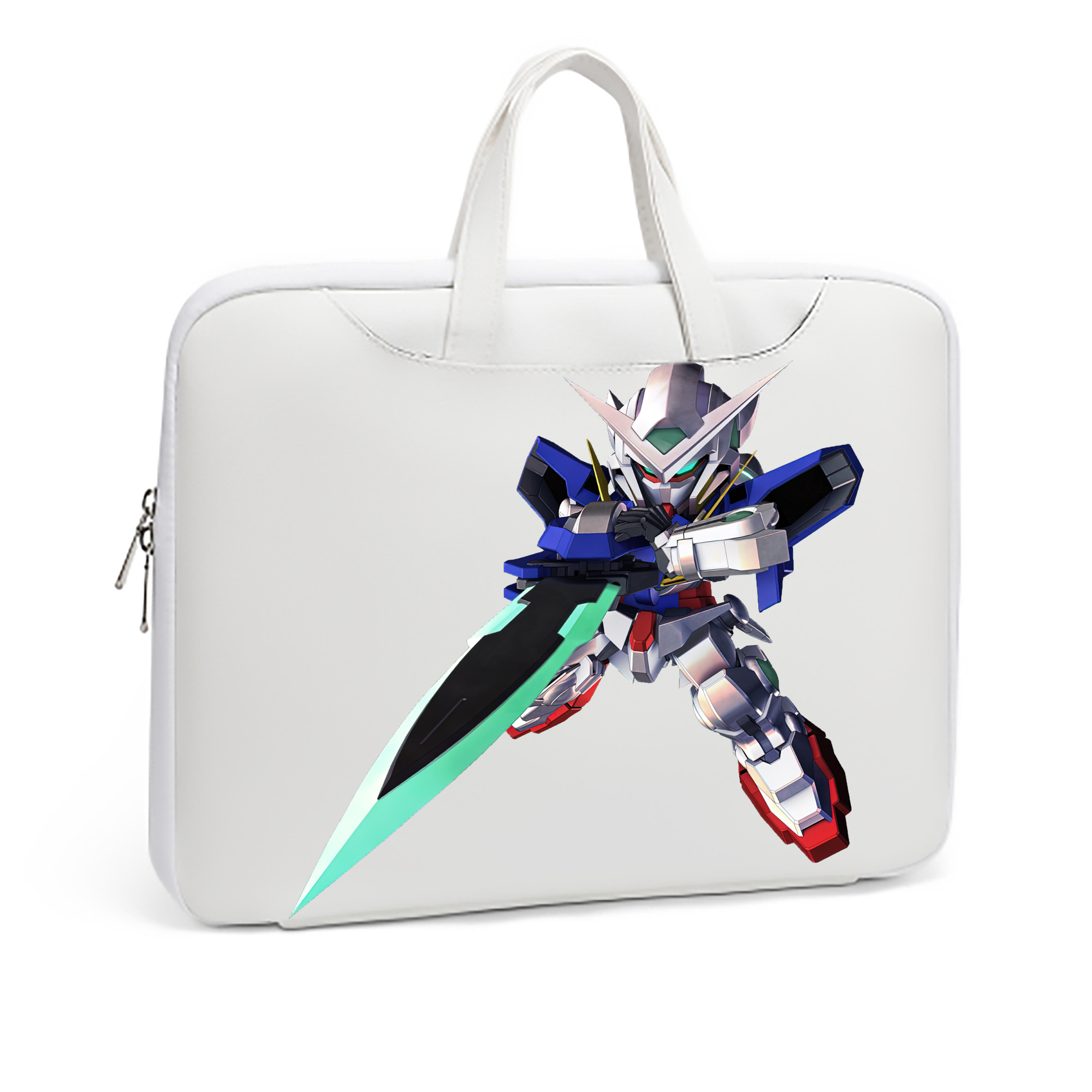 （画像用） 機動戦士ガンダム Mobile Suit Gundam レザーラップトップバッグ　ノートパソコンケース