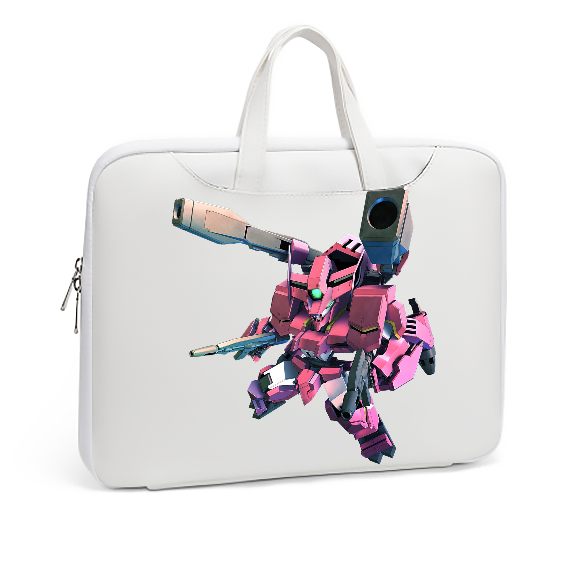 （画像用） 機動戦士ガンダム Mobile Suit Gundam レザーラップトップバッグ　ノートパソコンケース
