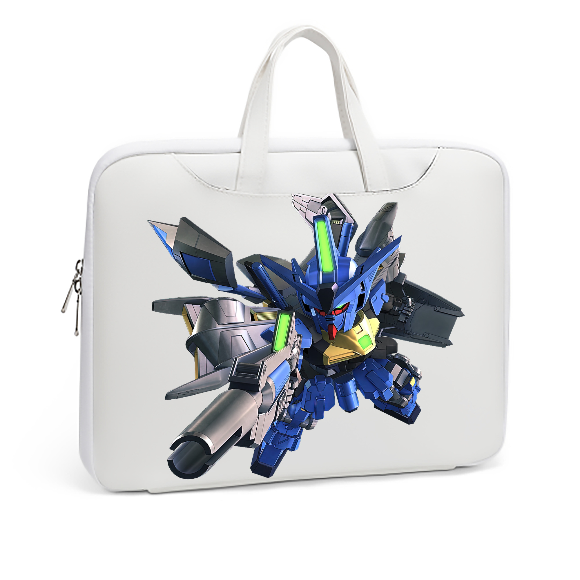 （画像用） 機動戦士ガンダム Mobile Suit Gundam レザーラップトップバッグ　ノートパソコンケース
