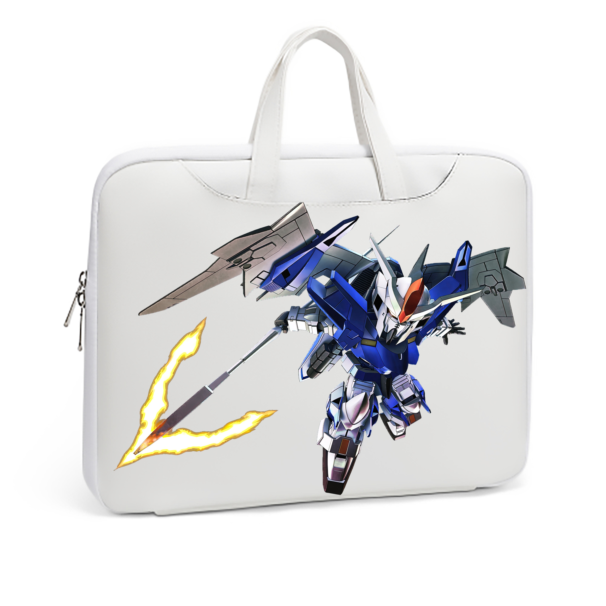 （画像用） 機動戦士ガンダム Mobile Suit Gundam レザーラップトップバッグ　ノートパソコンケース