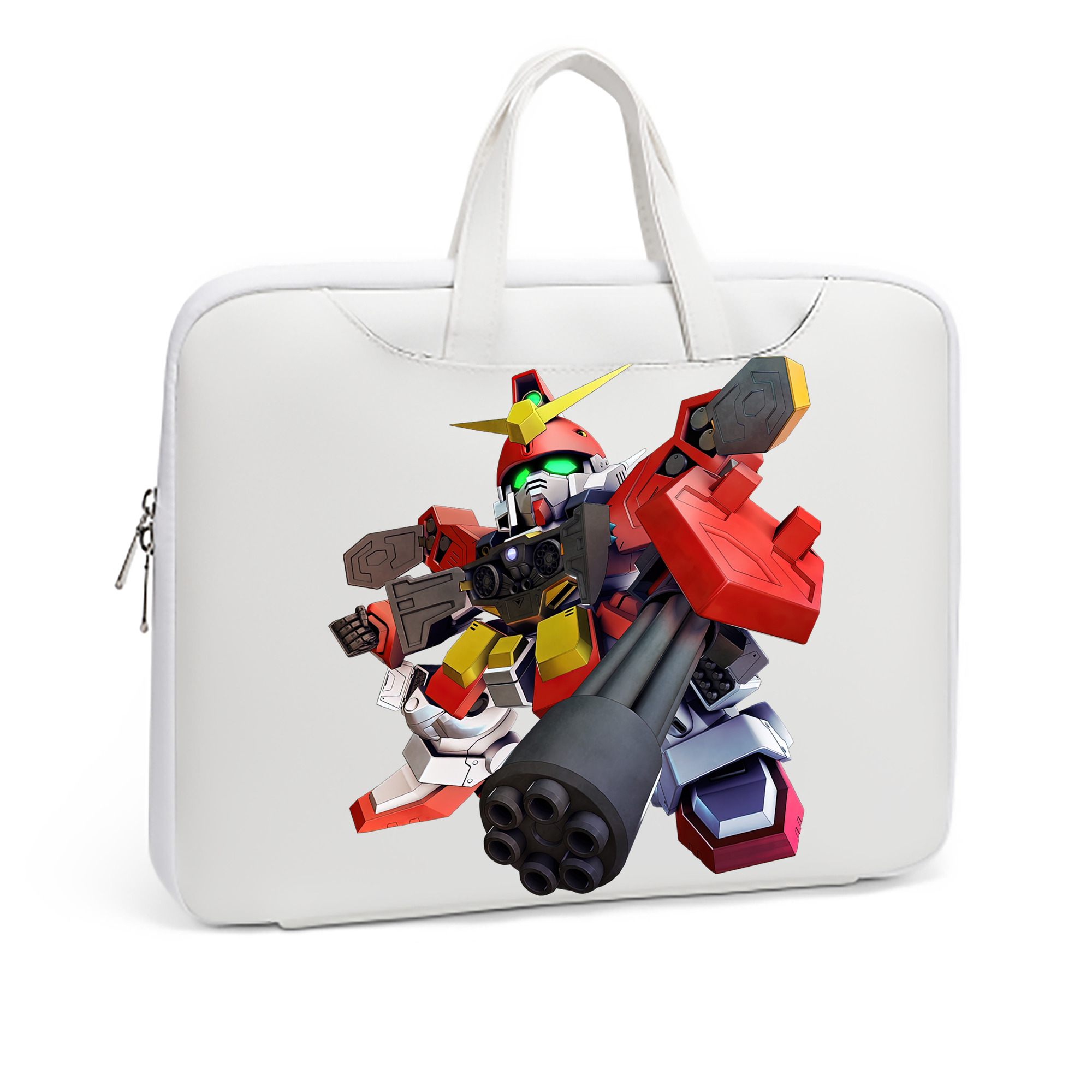 （画像用） 機動戦士ガンダム Mobile Suit Gundam レザーラップトップバッグ　ノートパソコンケース