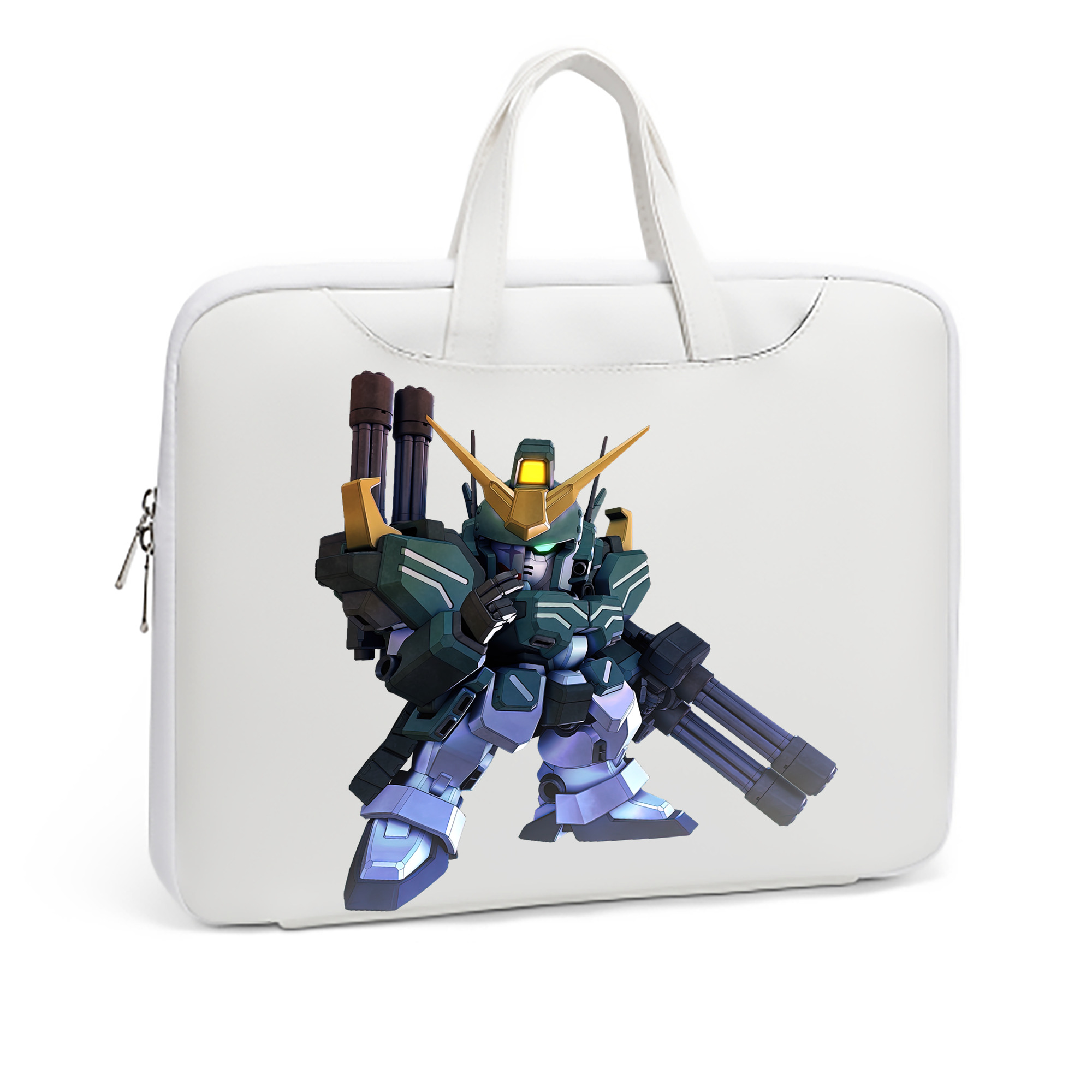 （画像用） 機動戦士ガンダム Mobile Suit Gundam レザーラップトップバッグ　ノートパソコンケース