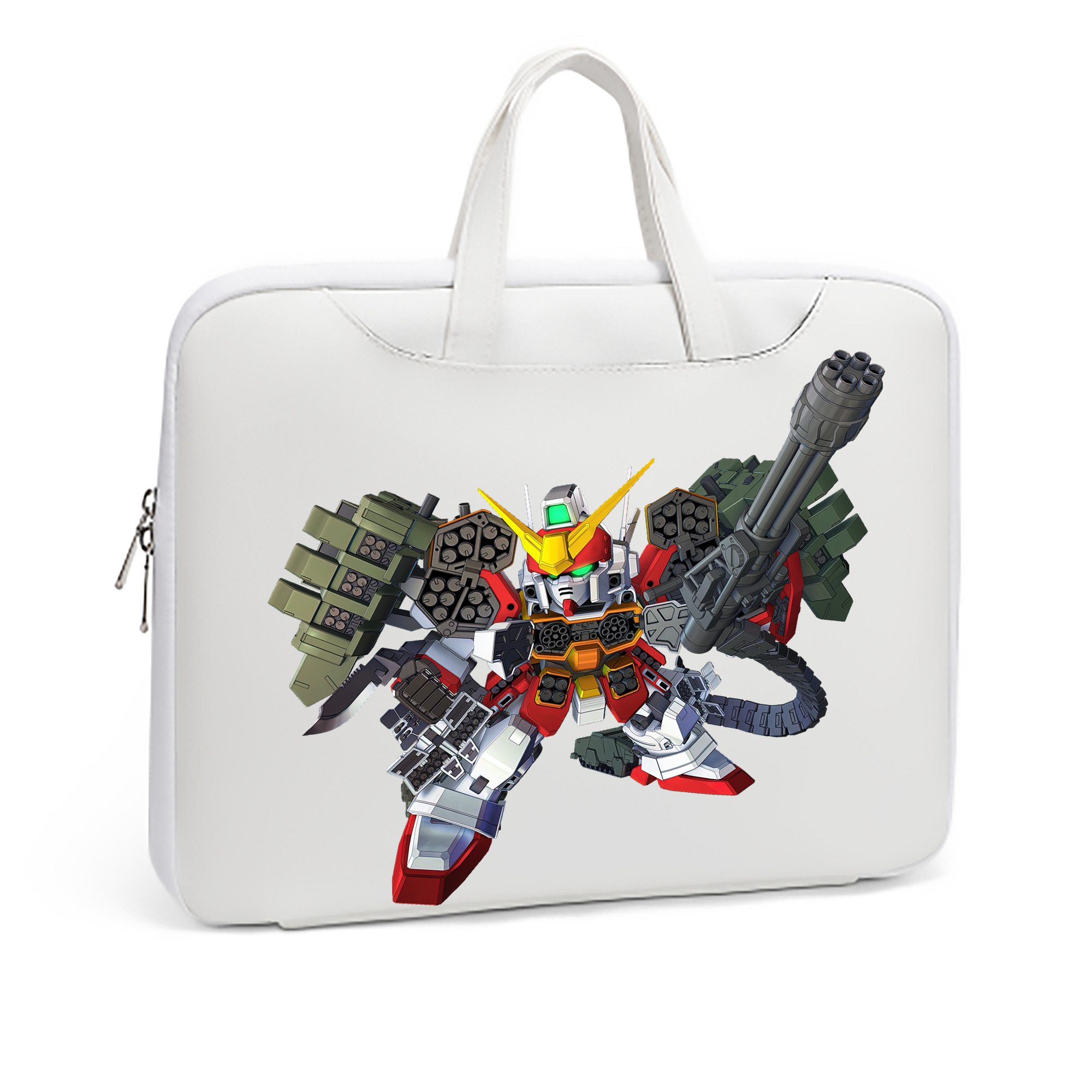 （画像用） 機動戦士ガンダム Mobile Suit Gundam レザーラップトップバッグ　ノートパソコンケース