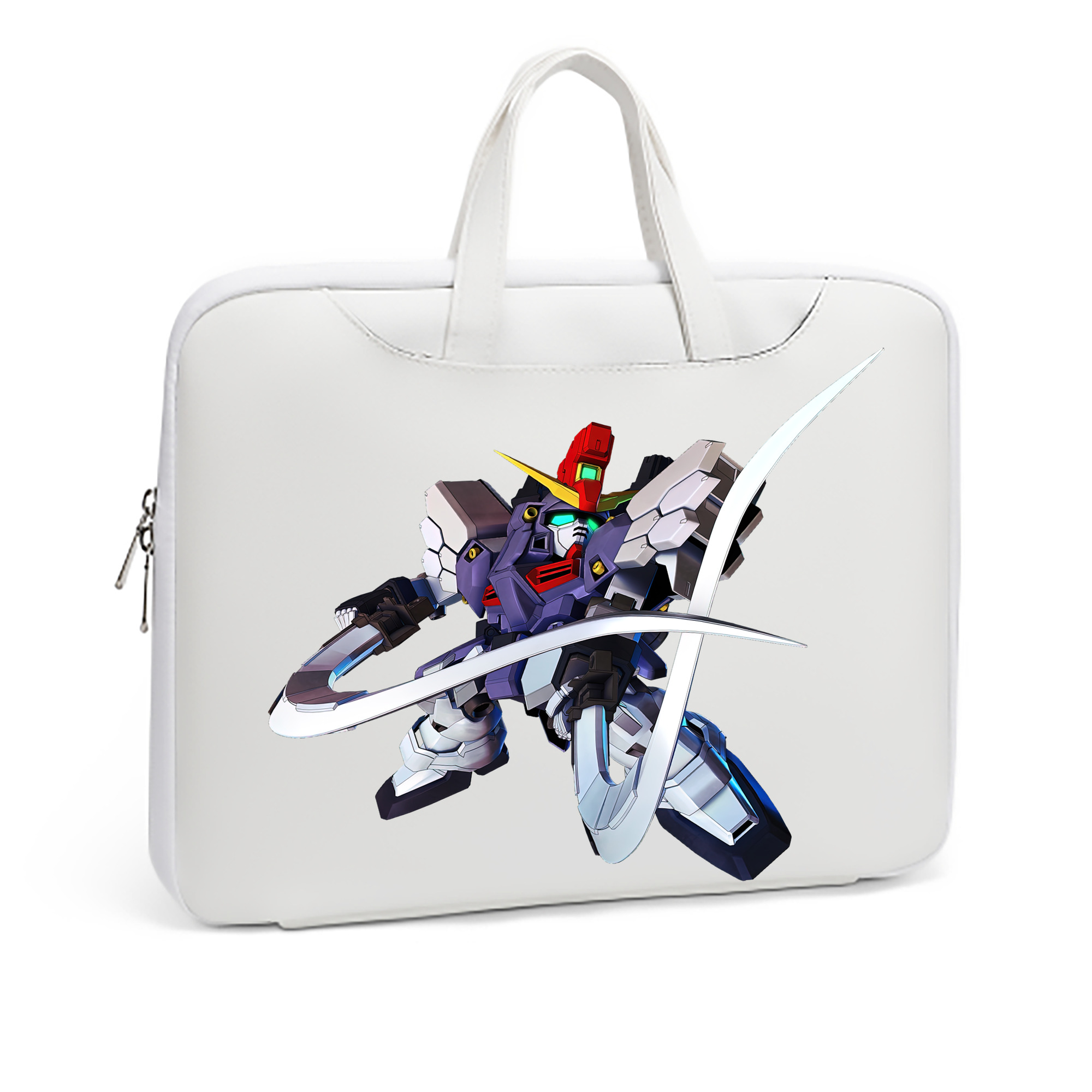 （画像用） 機動戦士ガンダム Mobile Suit Gundam レザーラップトップバッグ　ノートパソコンケース
