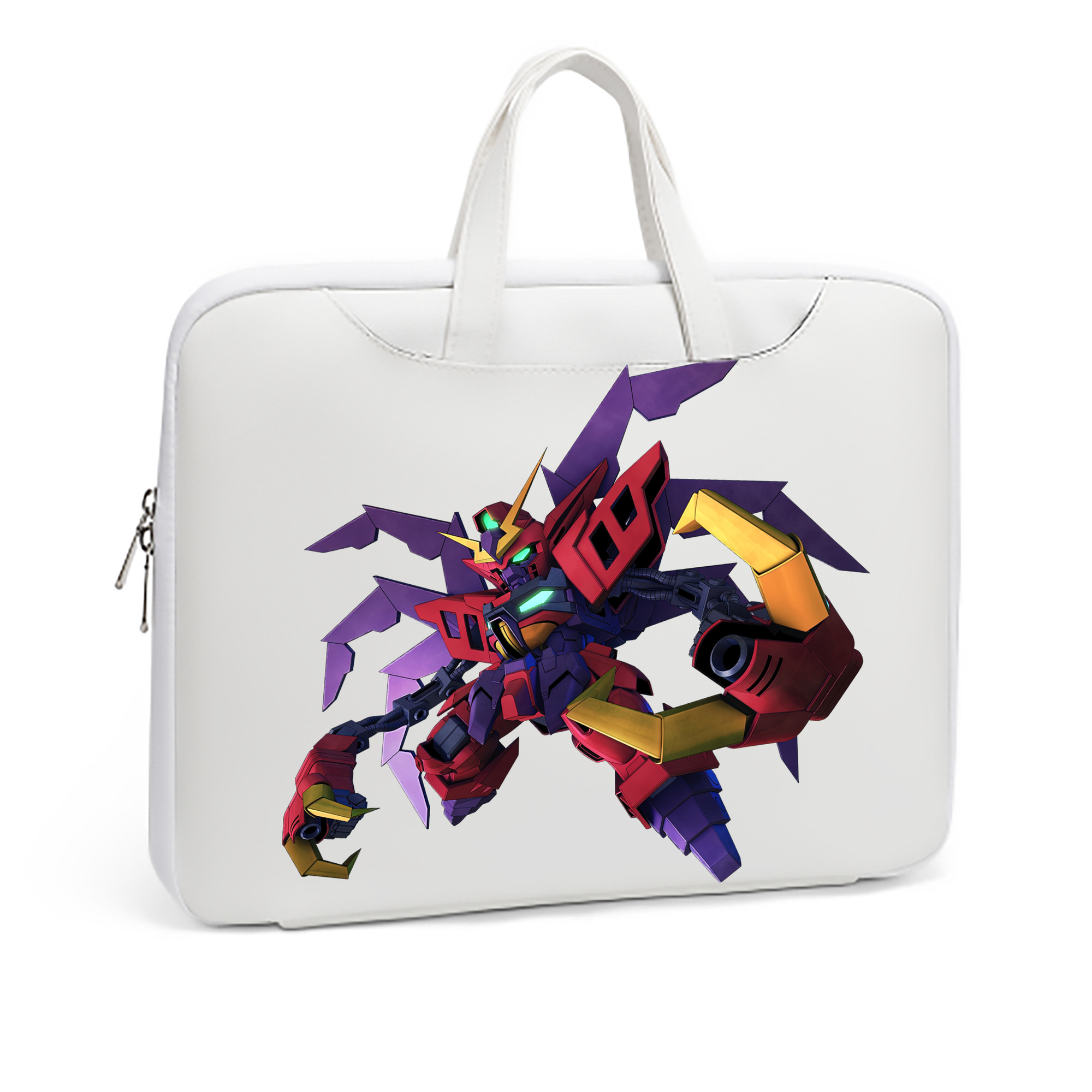 （画像用） 機動戦士ガンダム Mobile Suit Gundam レザーラップトップバッグ　ノートパソコンケース