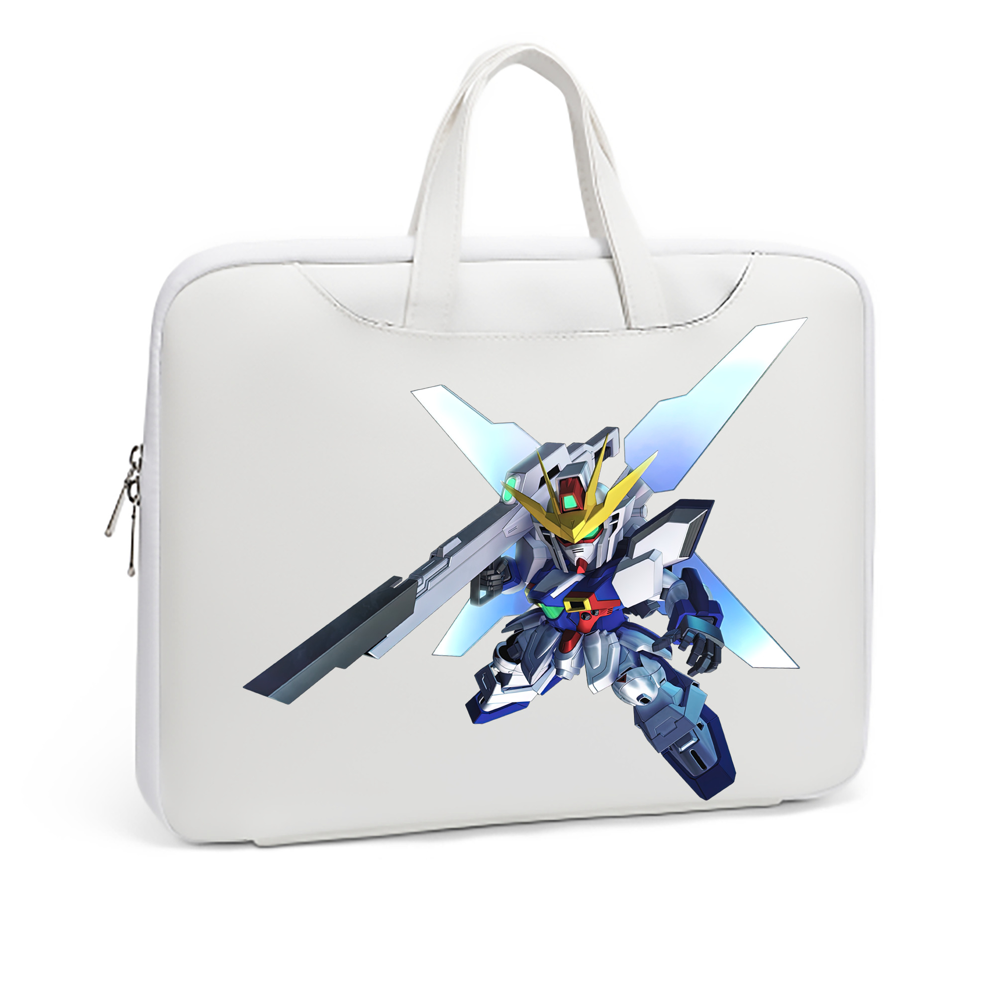 （画像用） 機動戦士ガンダム Mobile Suit Gundam レザーラップトップバッグ　ノートパソコンケース