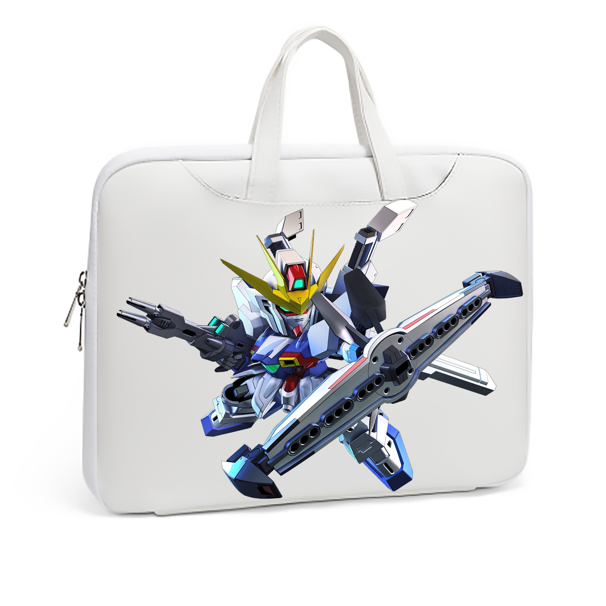 （画像用） 機動戦士ガンダム Mobile Suit Gundam レザーラップトップバッグ　ノートパソコンケース