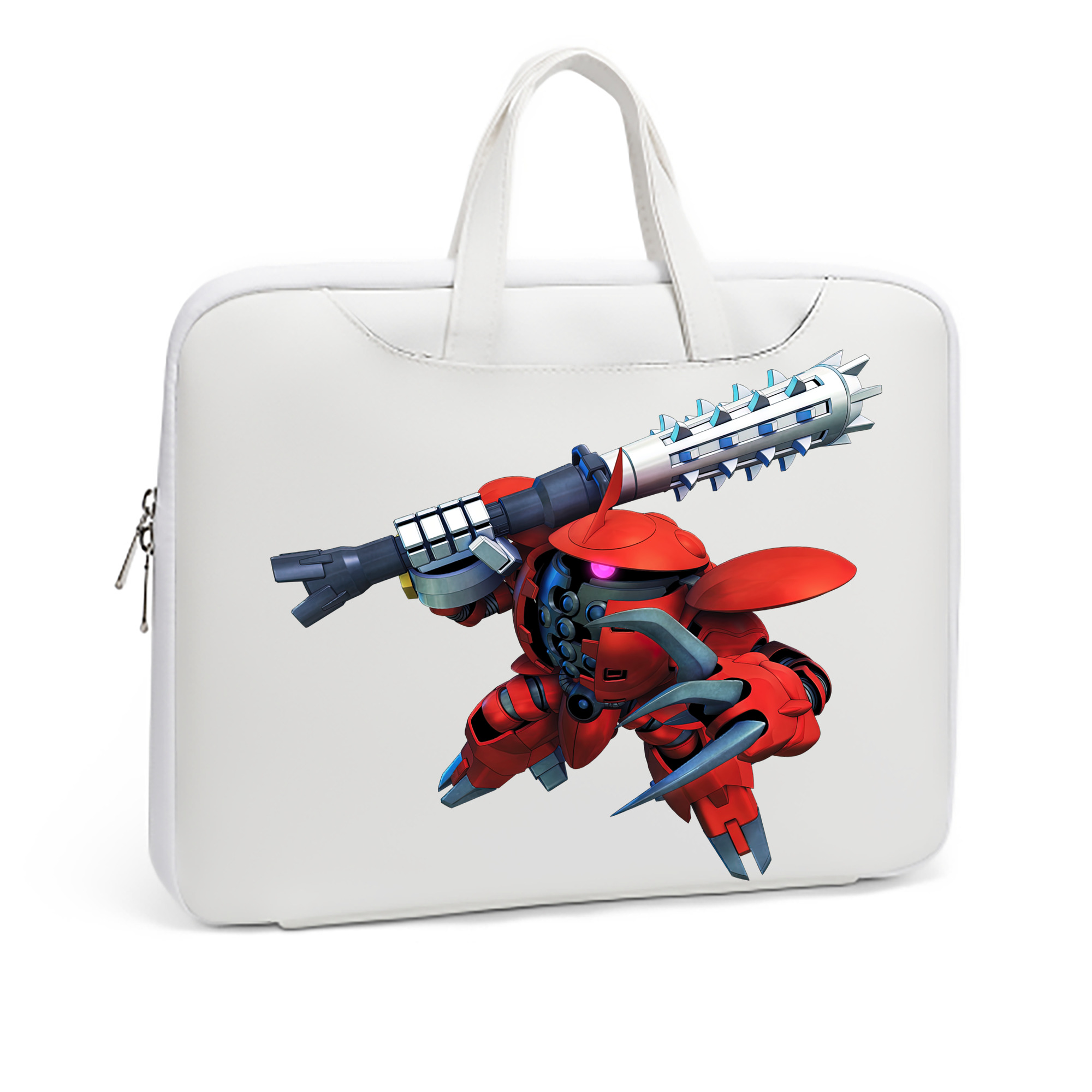（画像用） 機動戦士ガンダム Mobile Suit Gundam レザーラップトップバッグ　ノートパソコンケース