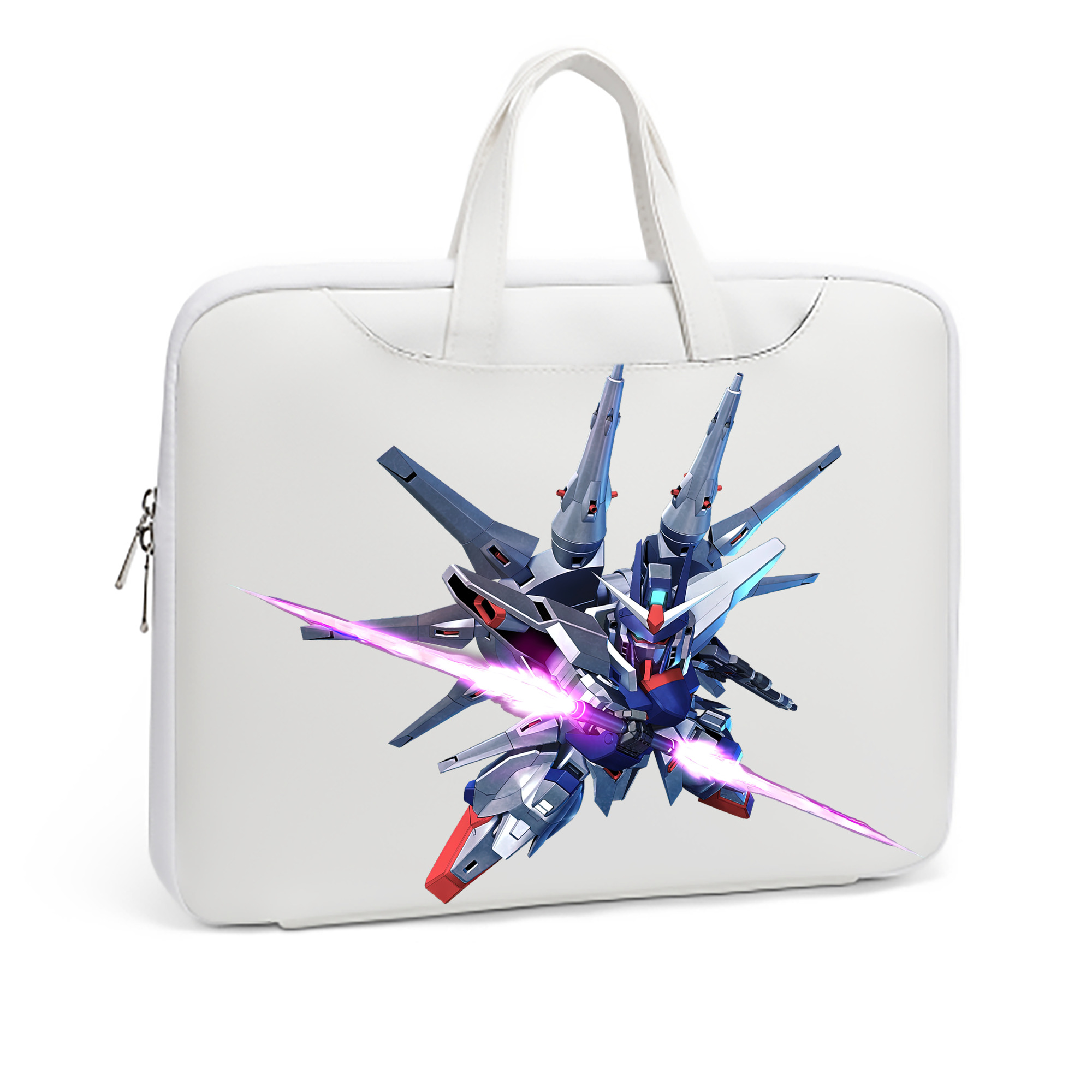 （画像用） 機動戦士ガンダム Mobile Suit Gundam レザーラップトップバッグ　ノートパソコンケース
