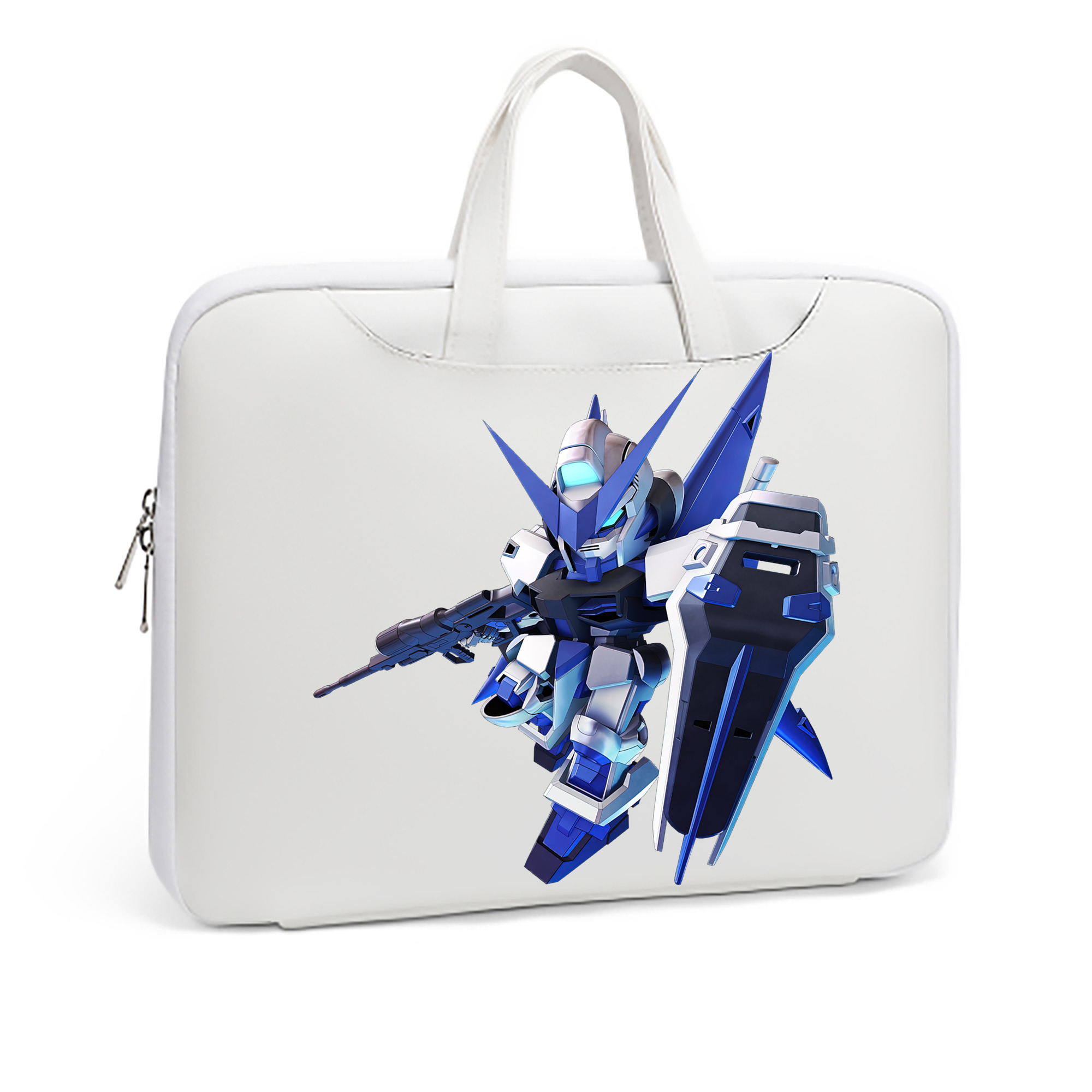 （画像用） 機動戦士ガンダム Mobile Suit Gundam レザーラップトップバッグ　ノートパソコンケース
