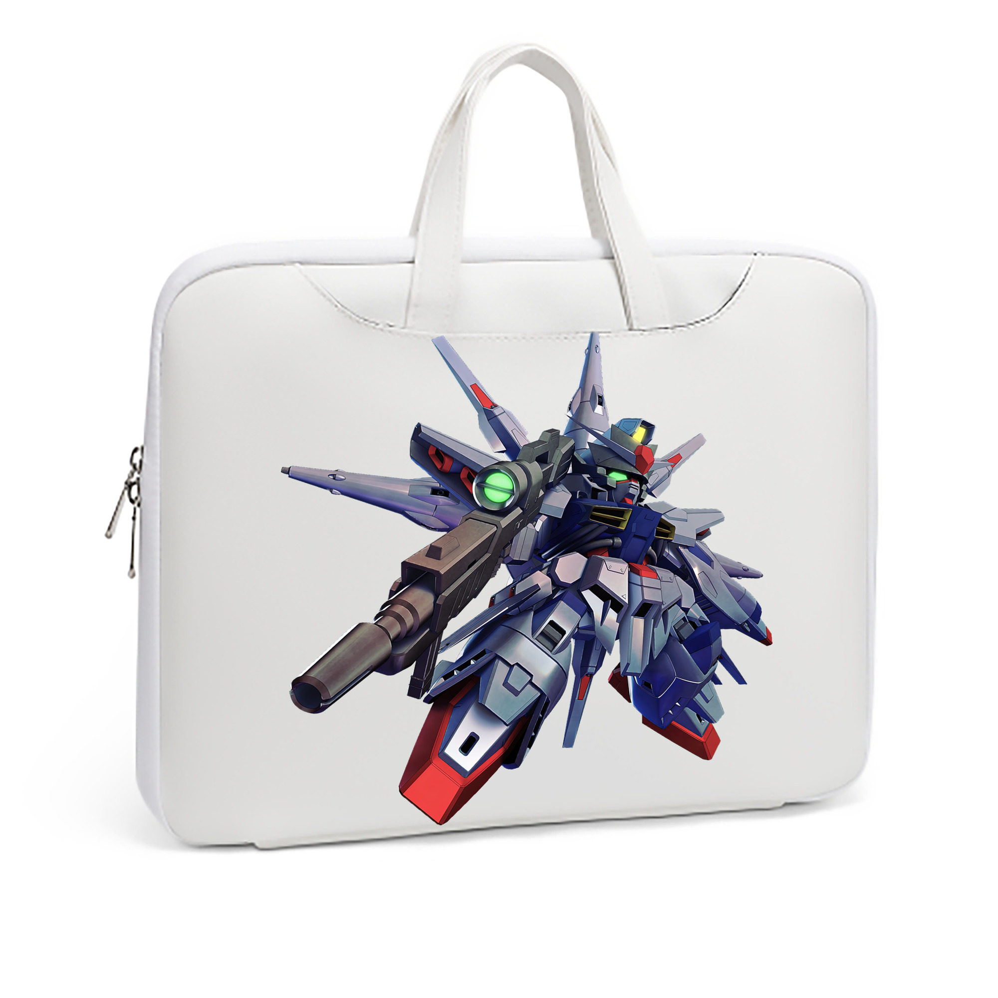 （画像用） 機動戦士ガンダム Mobile Suit Gundam レザーラップトップバッグ　ノートパソコンケース