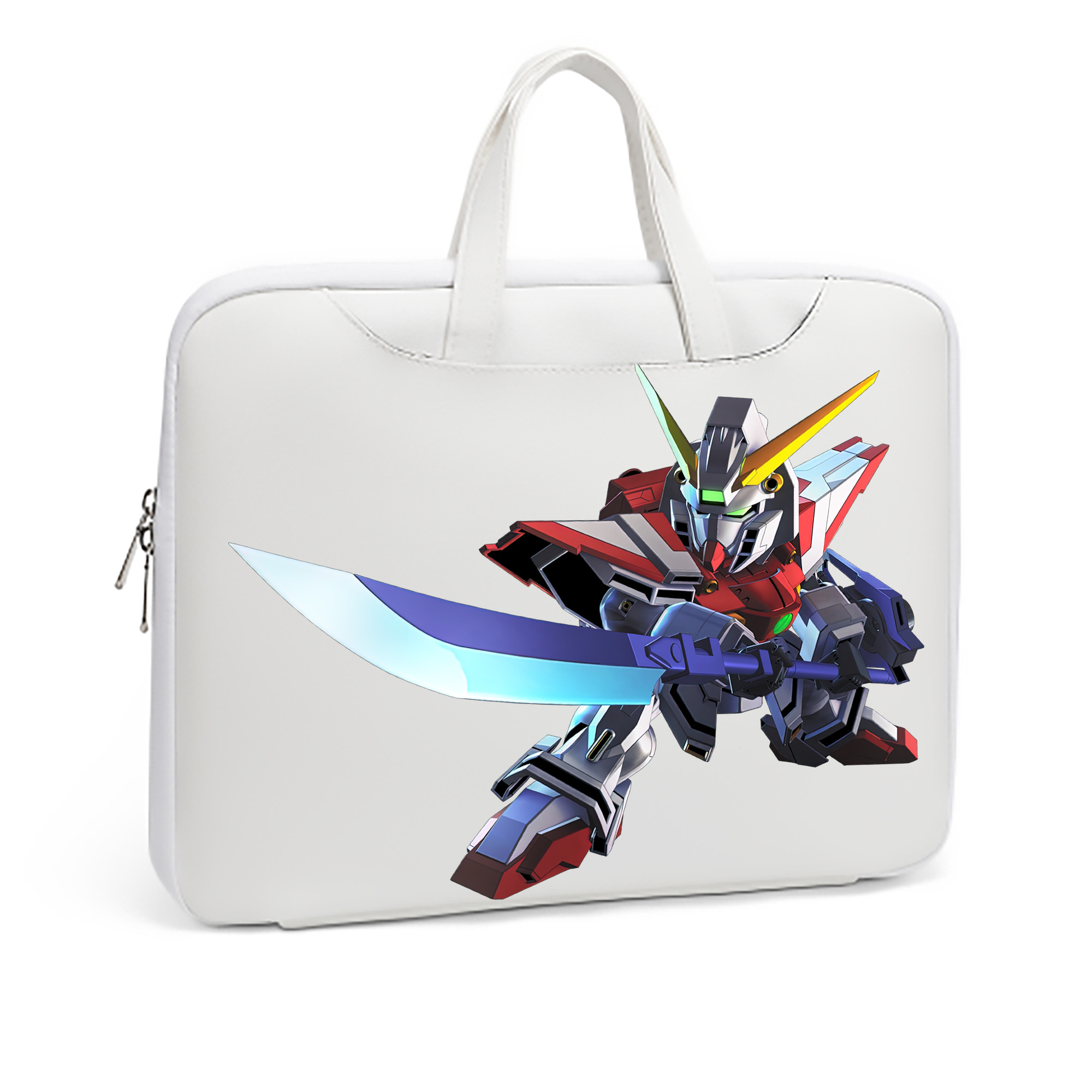 （画像用） 機動戦士ガンダム Mobile Suit Gundam レザーラップトップバッグ　ノートパソコンケース