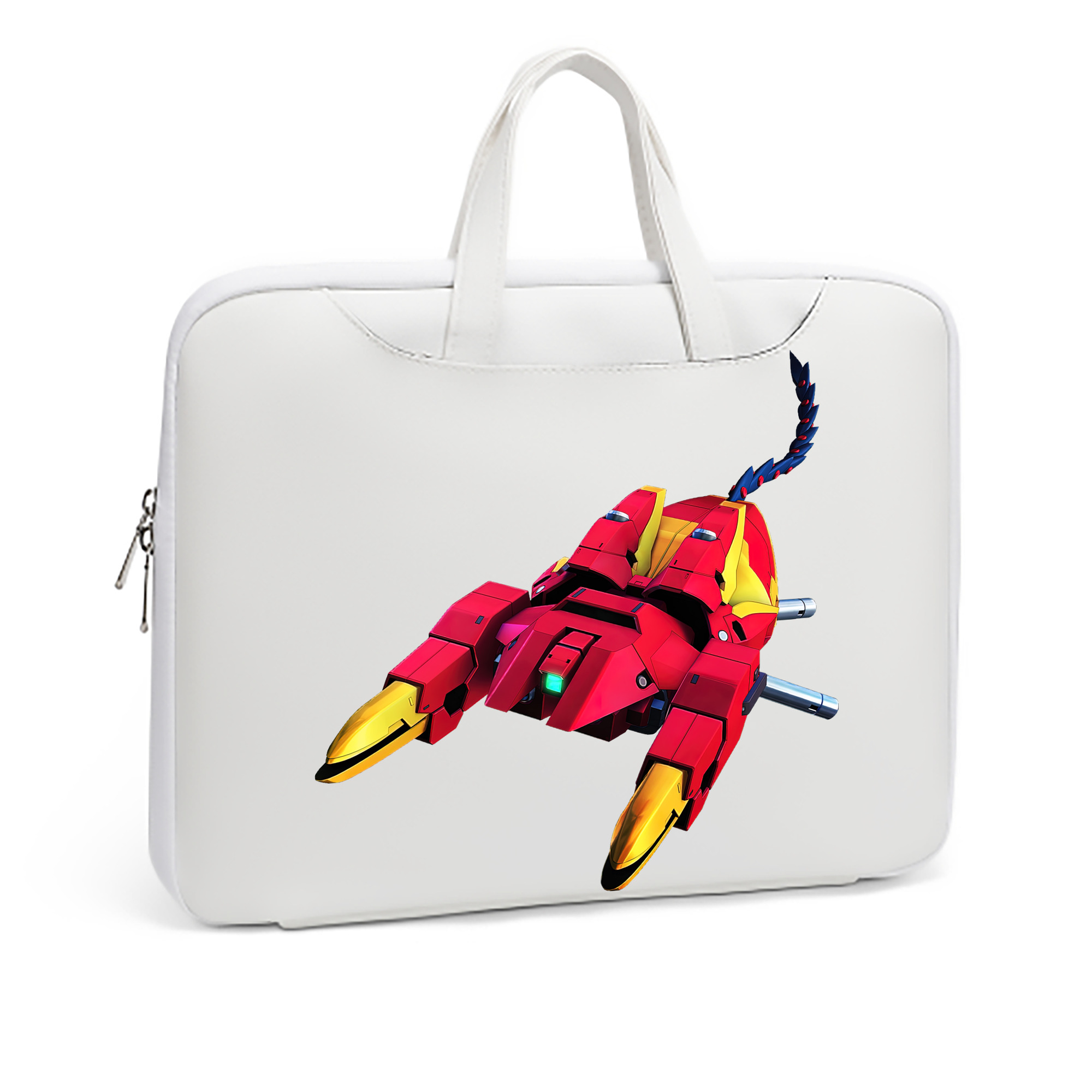 （画像用） 機動戦士ガンダム Mobile Suit Gundam レザーラップトップバッグ　ノートパソコンケース